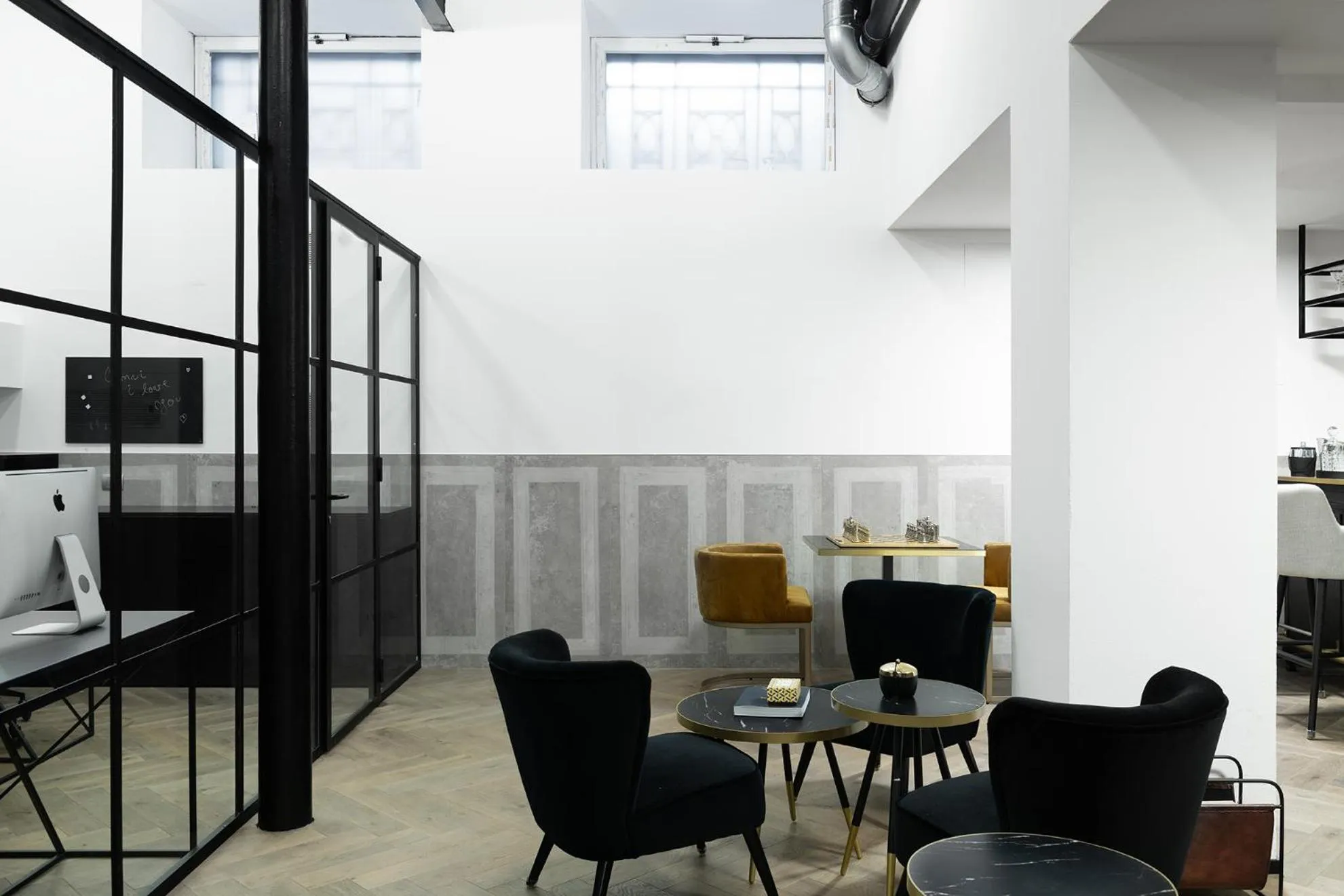 Seating area in Aria Boutique Apartments Farneti