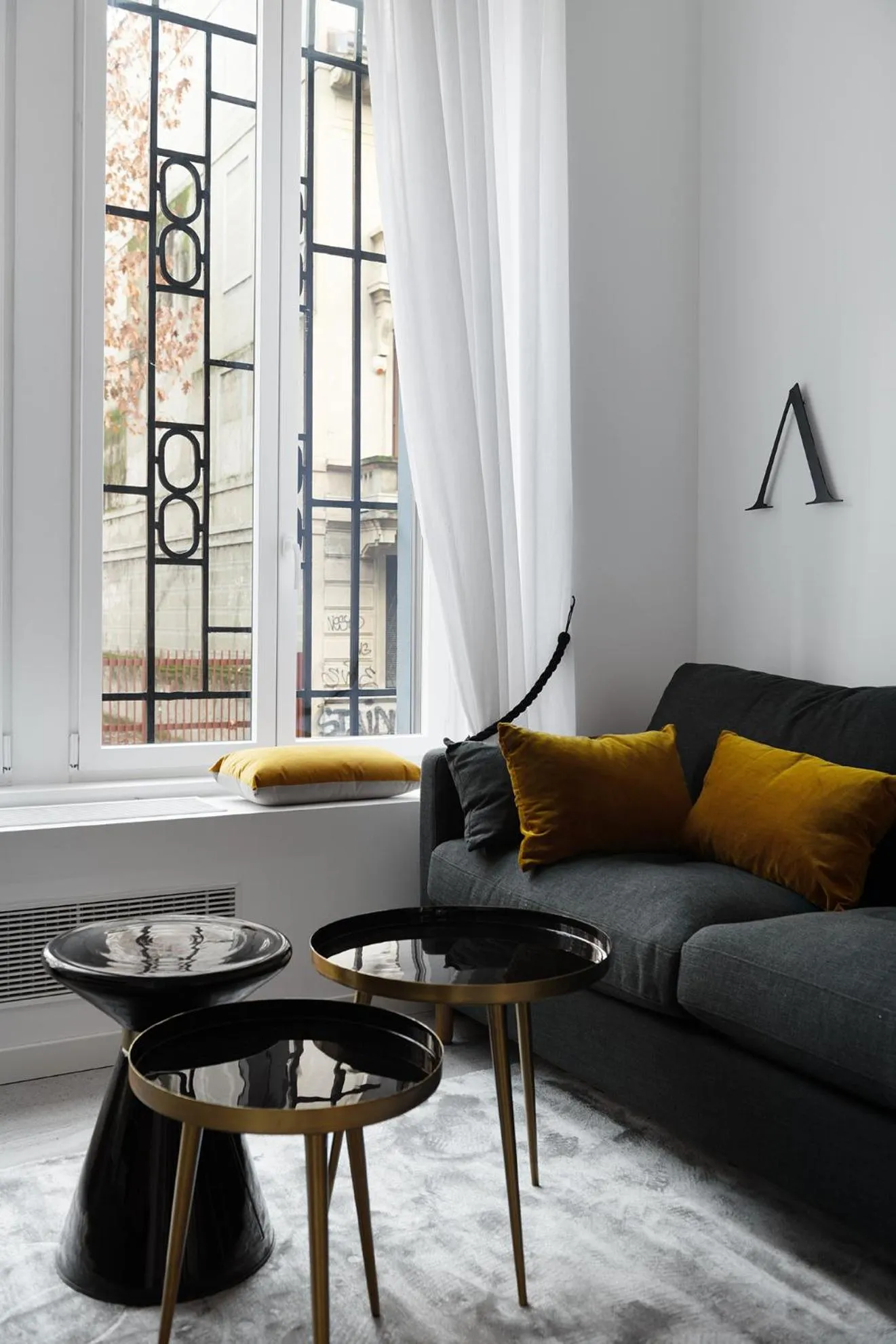 Seating area in Aria Boutique Apartments Farneti