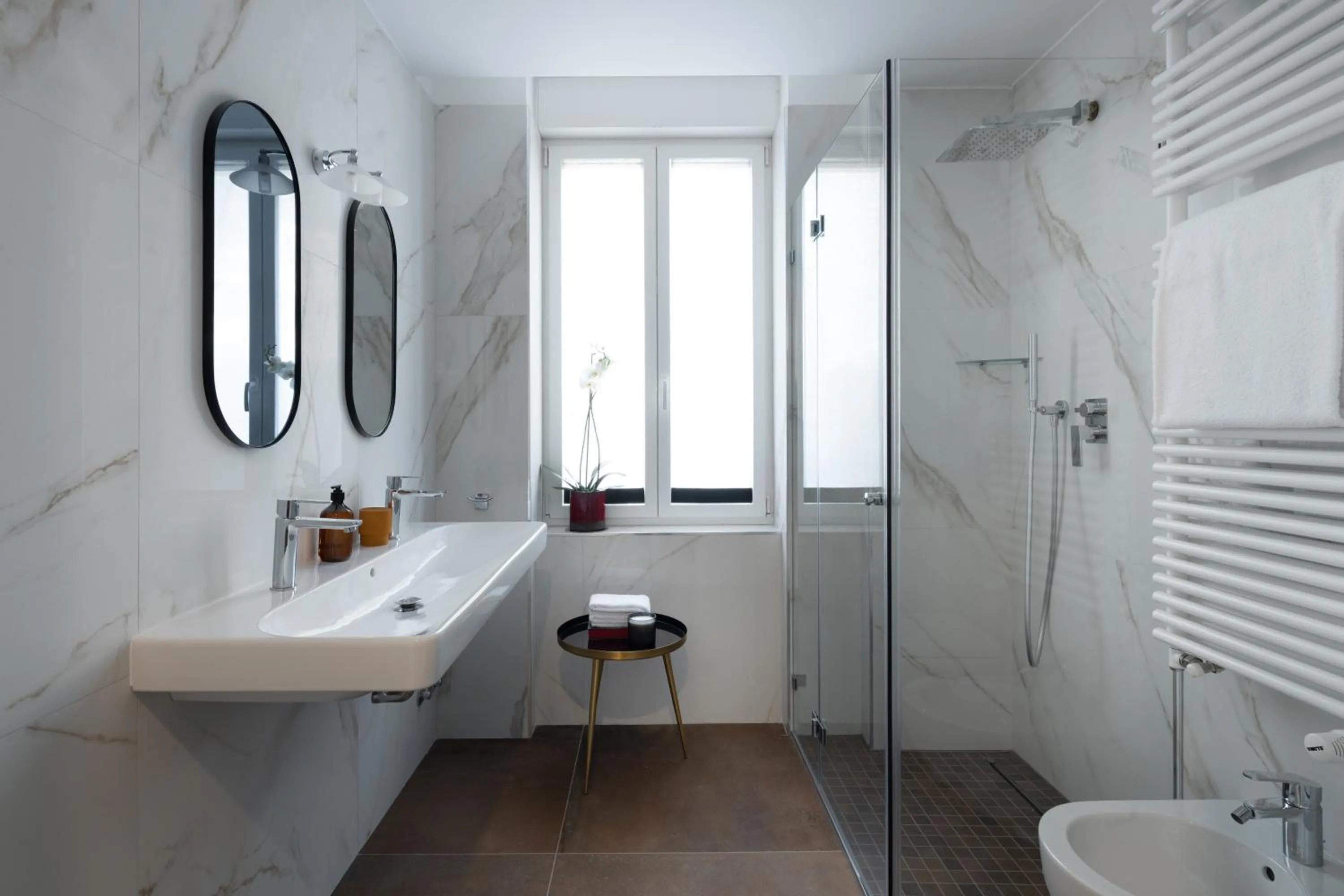 Bathroom in Aria Boutique Apartments Farneti