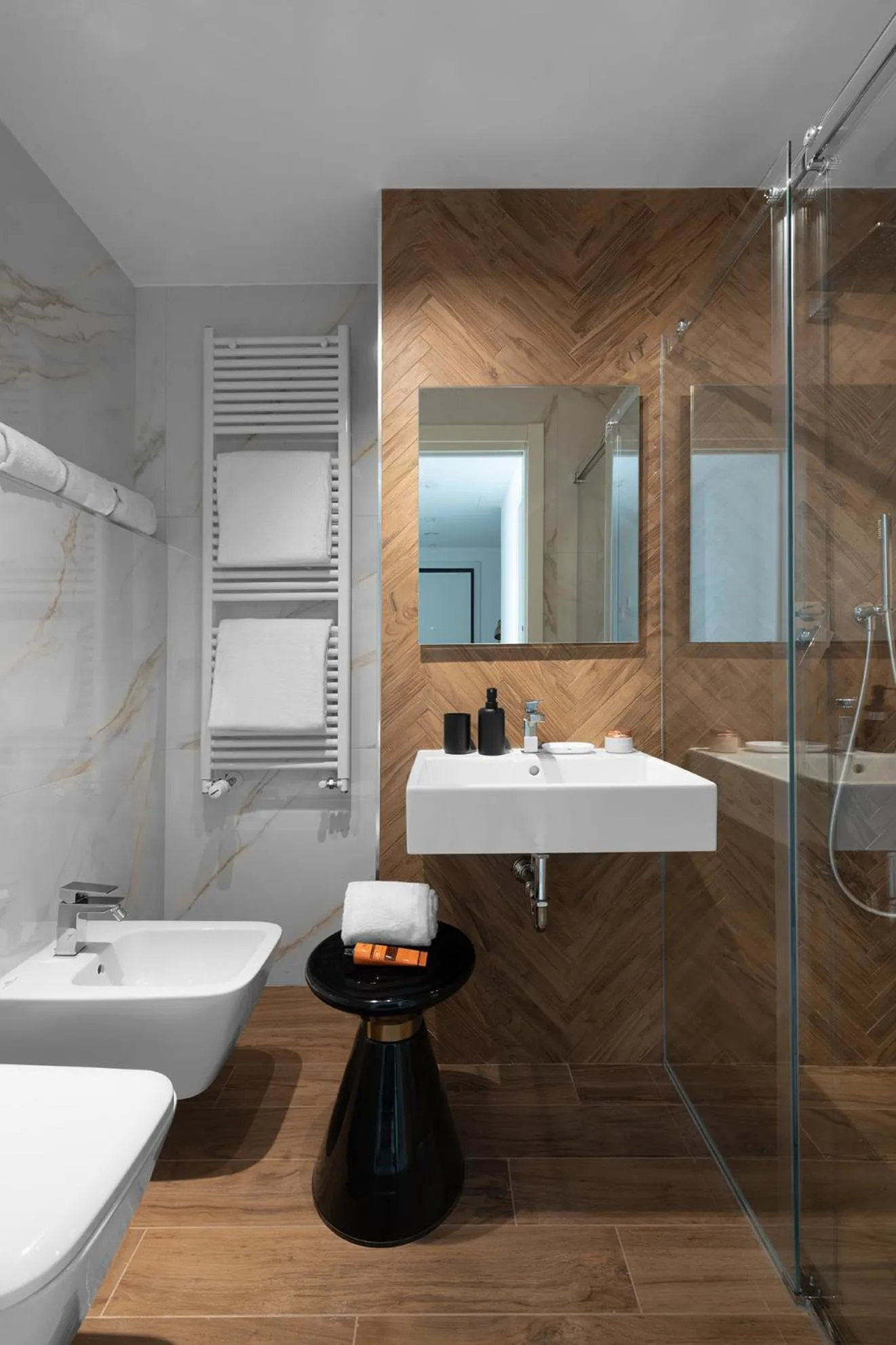 Bathroom in Aria Boutique Apartments Farneti