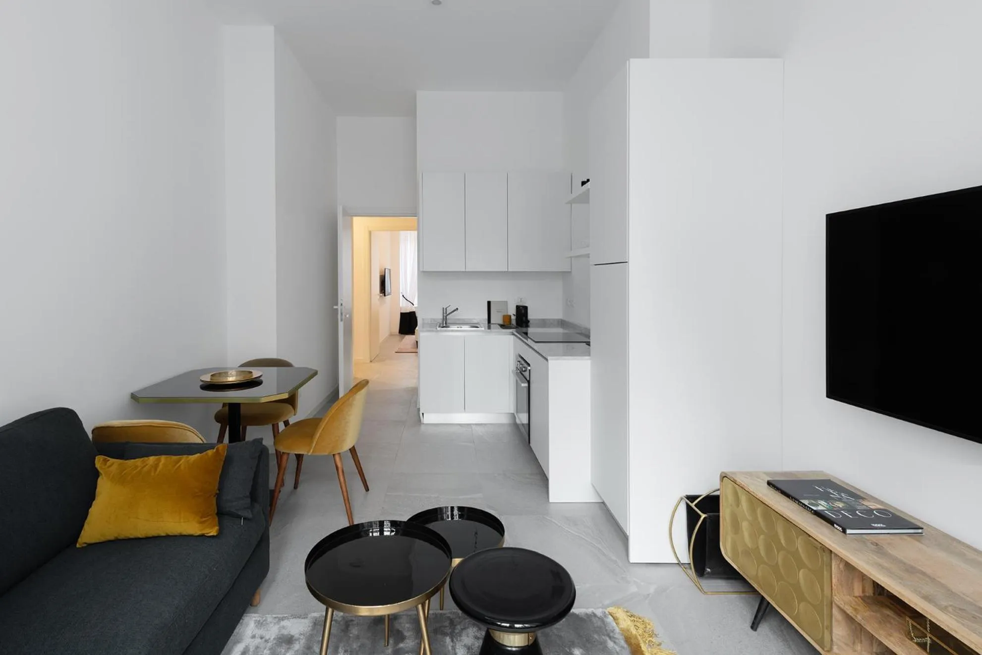 Living room in Aria Boutique Apartments Farneti