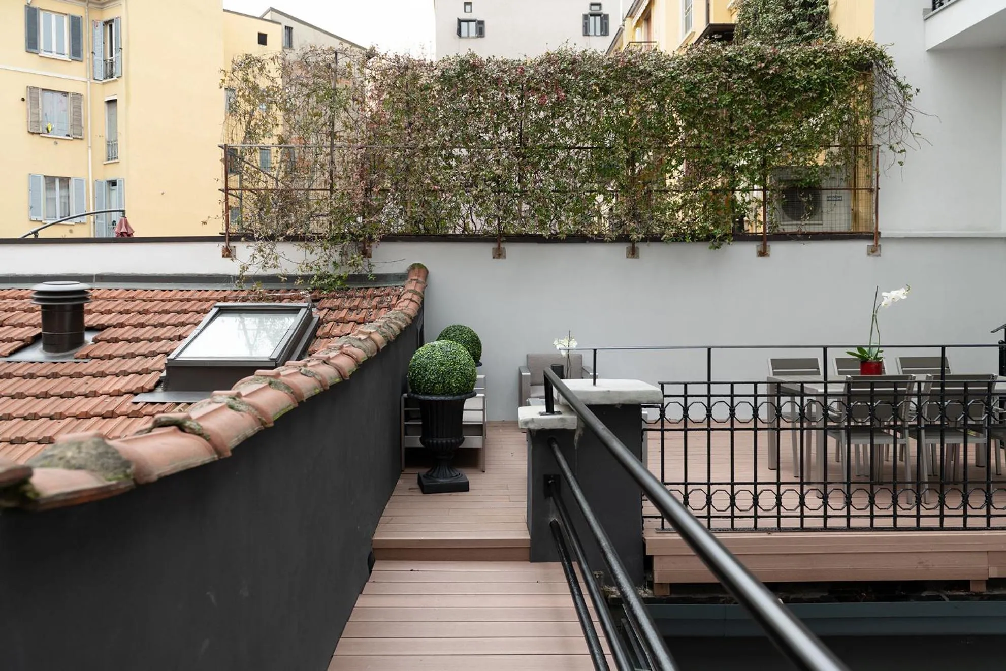Balcony/Terrace in Aria Boutique Apartments Farneti