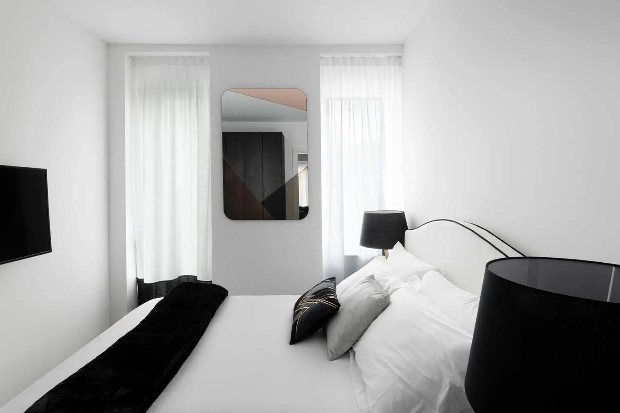 Bedroom, Bed in Aria Boutique Apartments Farneti