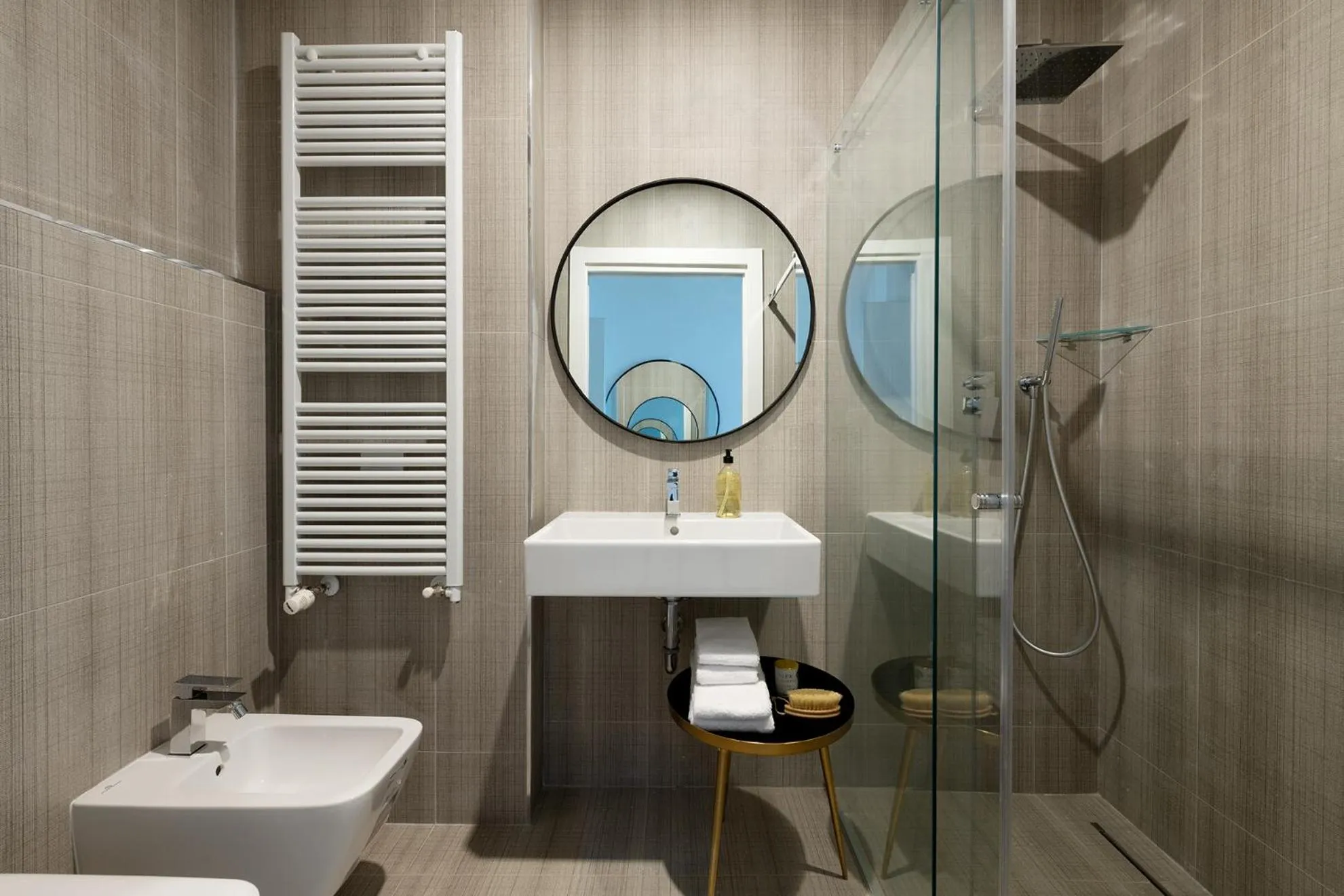 Bathroom in Aria Boutique Apartments Farneti