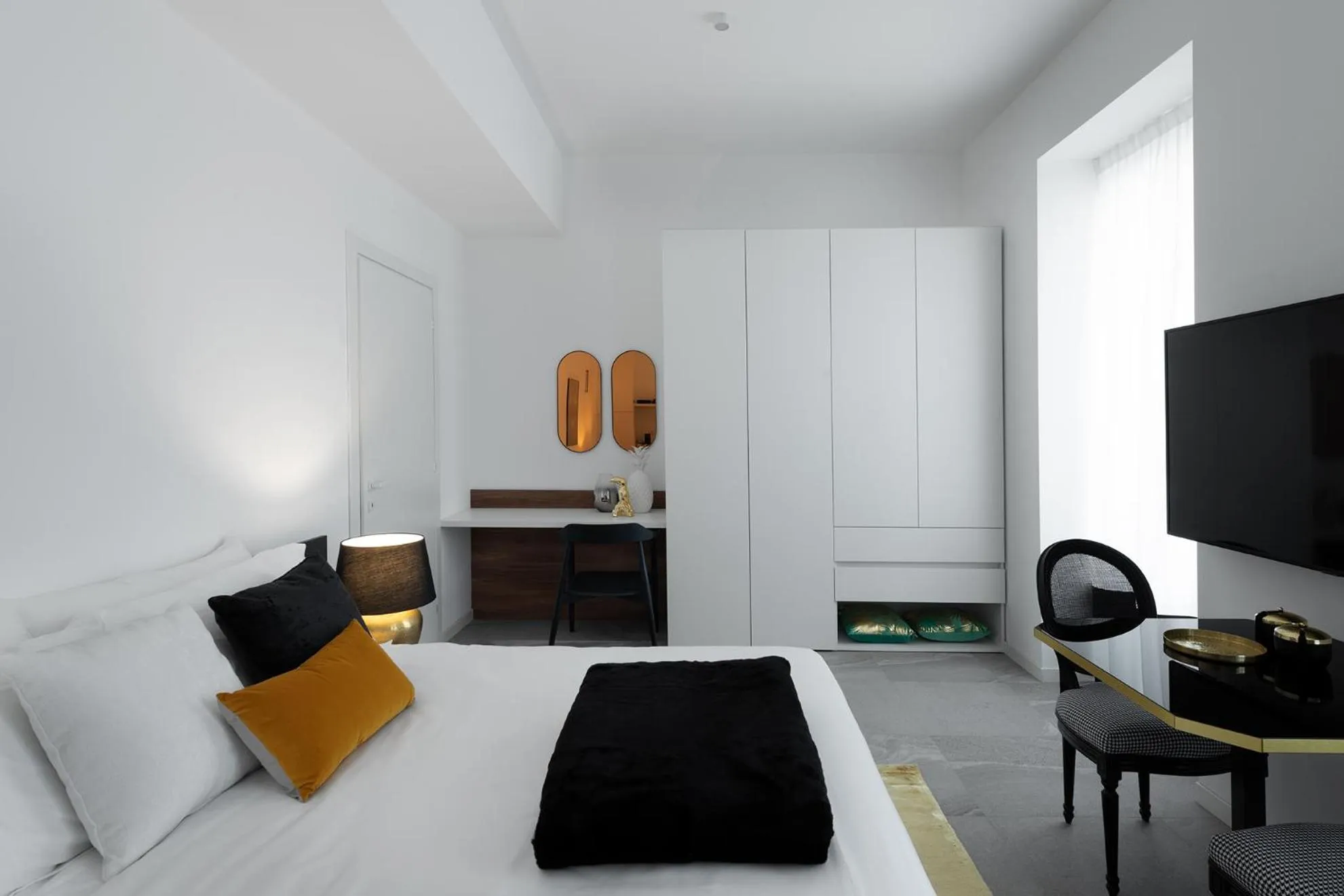 Bedroom, Bed in Aria Boutique Apartments Farneti
