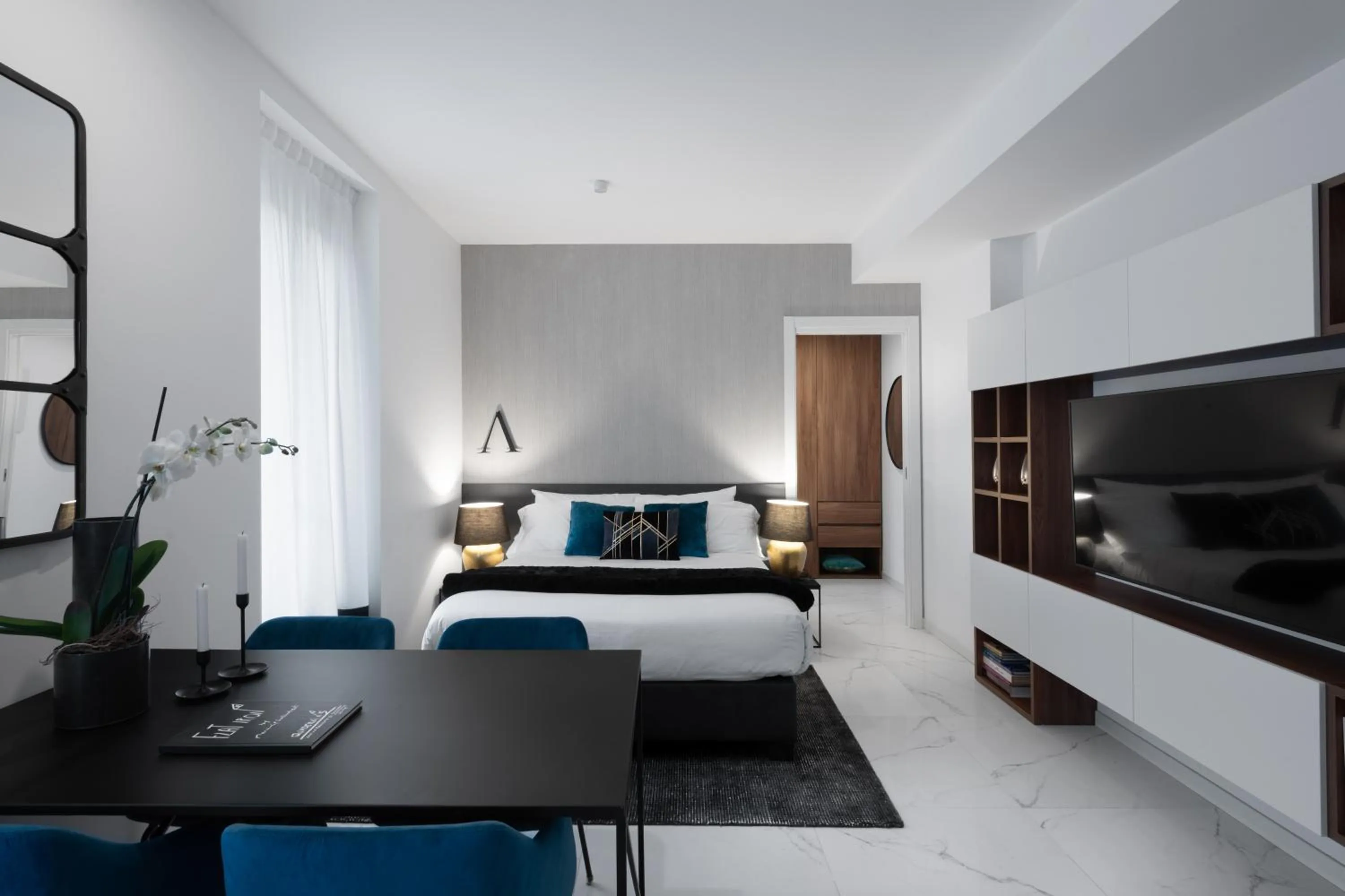 Photo of the whole room, Bed in Aria Boutique Apartments Farneti