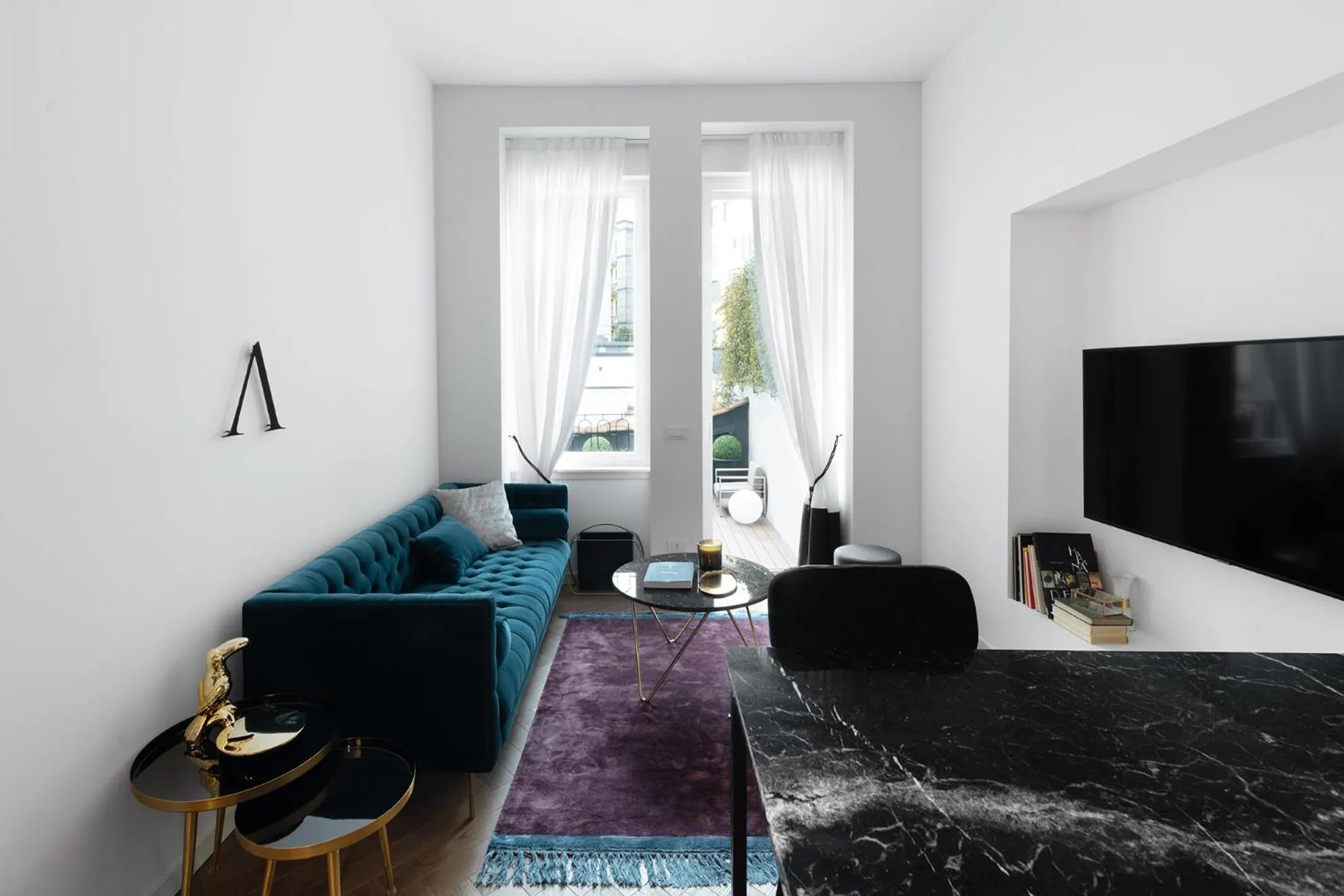 Living room in Aria Boutique Apartments Farneti