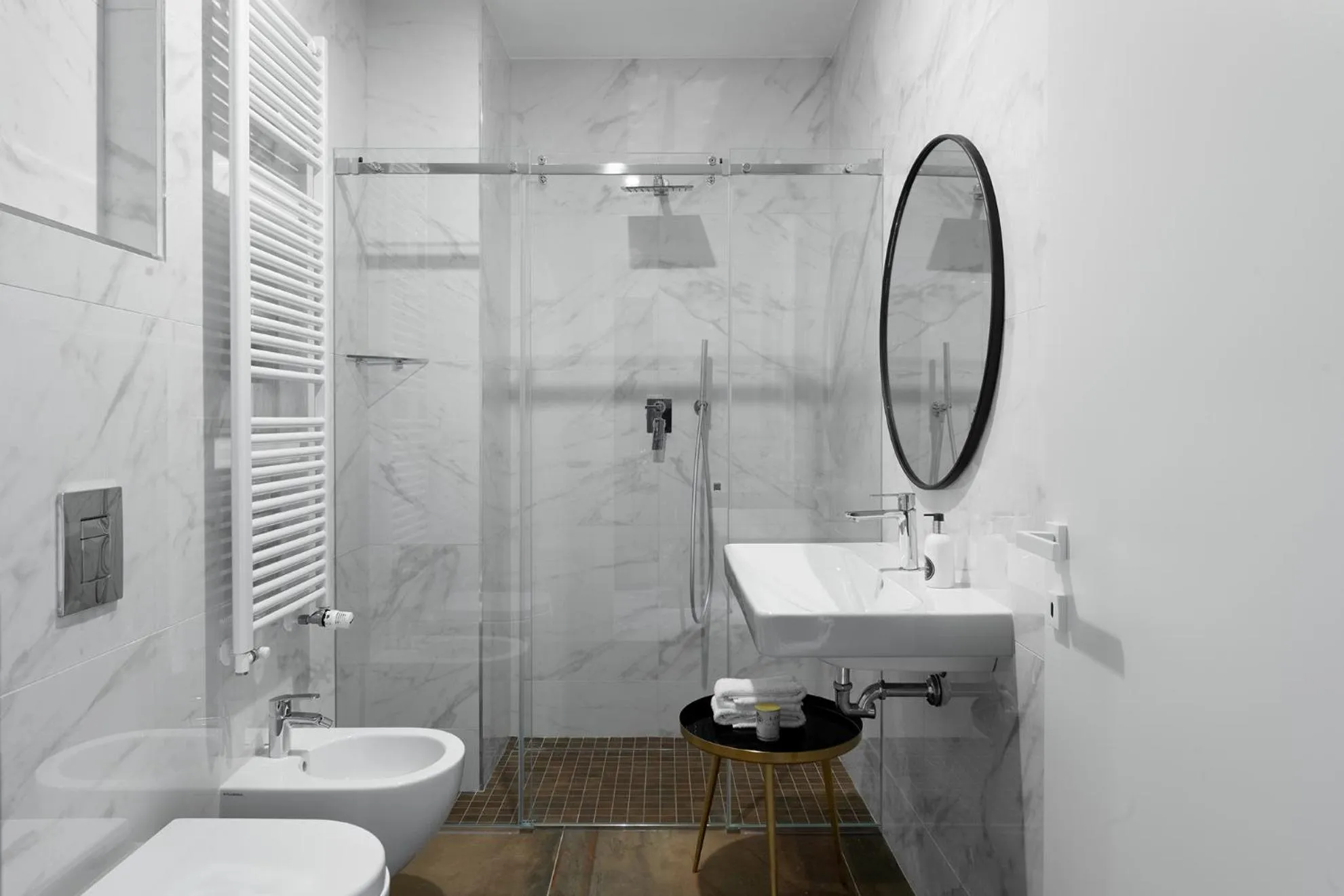 Bathroom in Aria Boutique Apartments Farneti