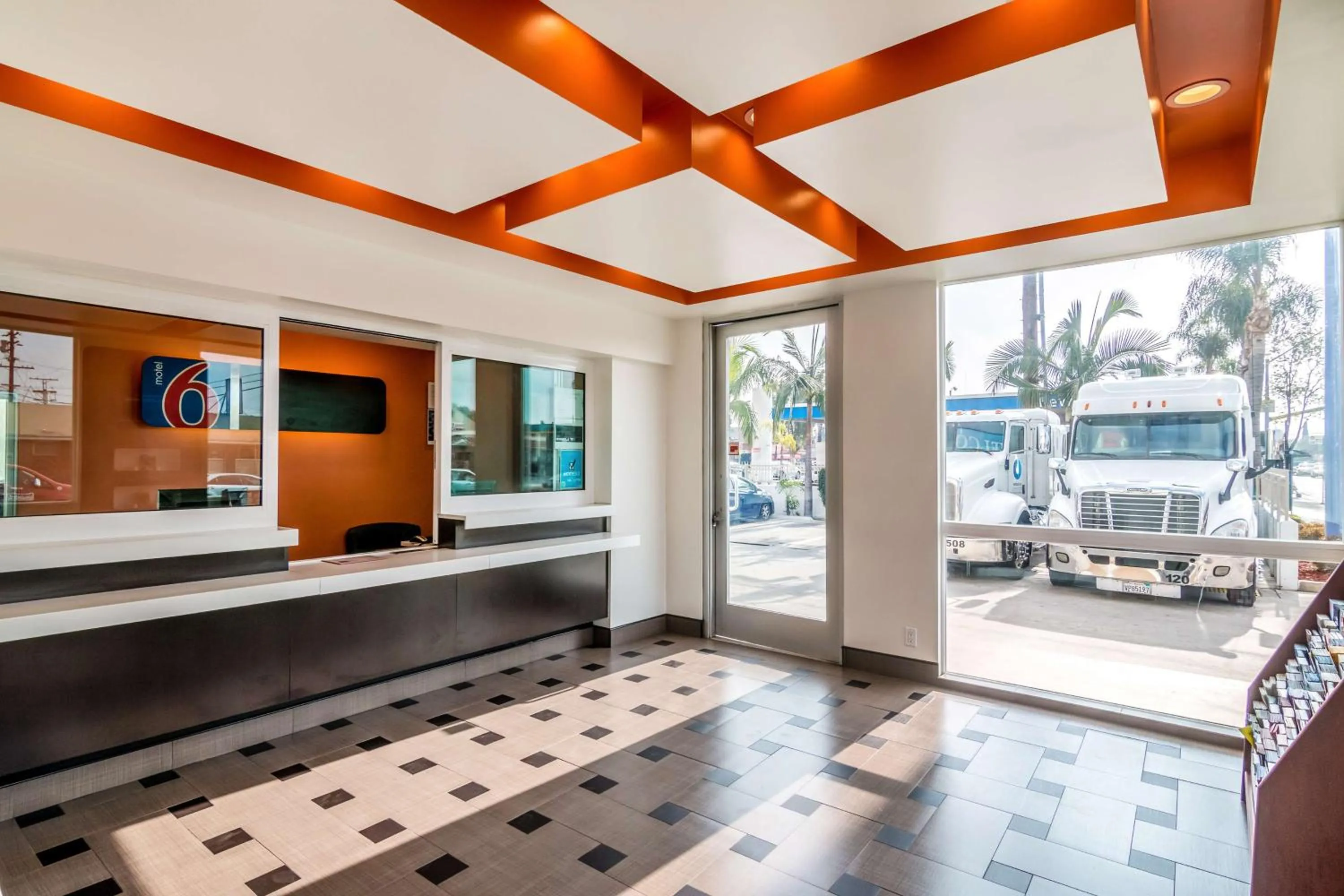 Property logo or sign in Motel 6 Bell Gardens, CA - Los Angeles