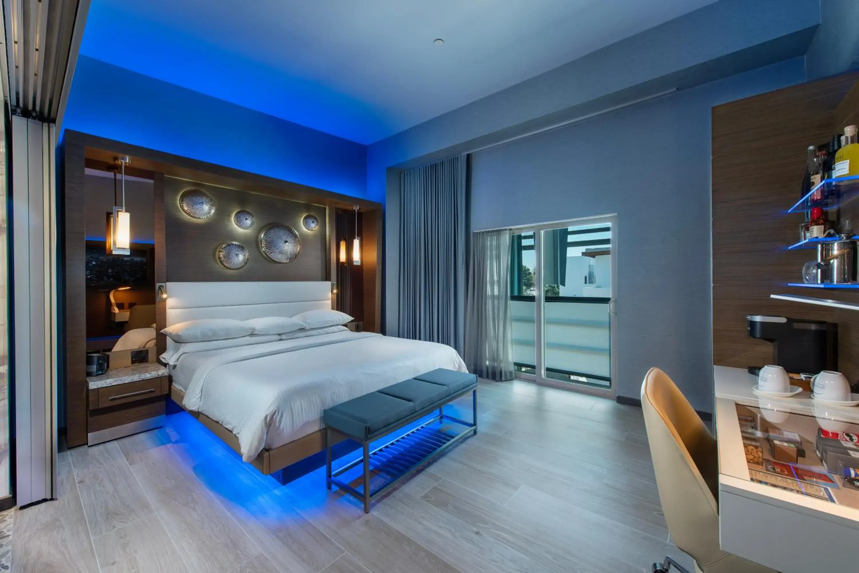 Bedroom, Bed in Shade Hotel Manhattan Beach Bedroom, Bed in Shade Hotel Manhattan Beach