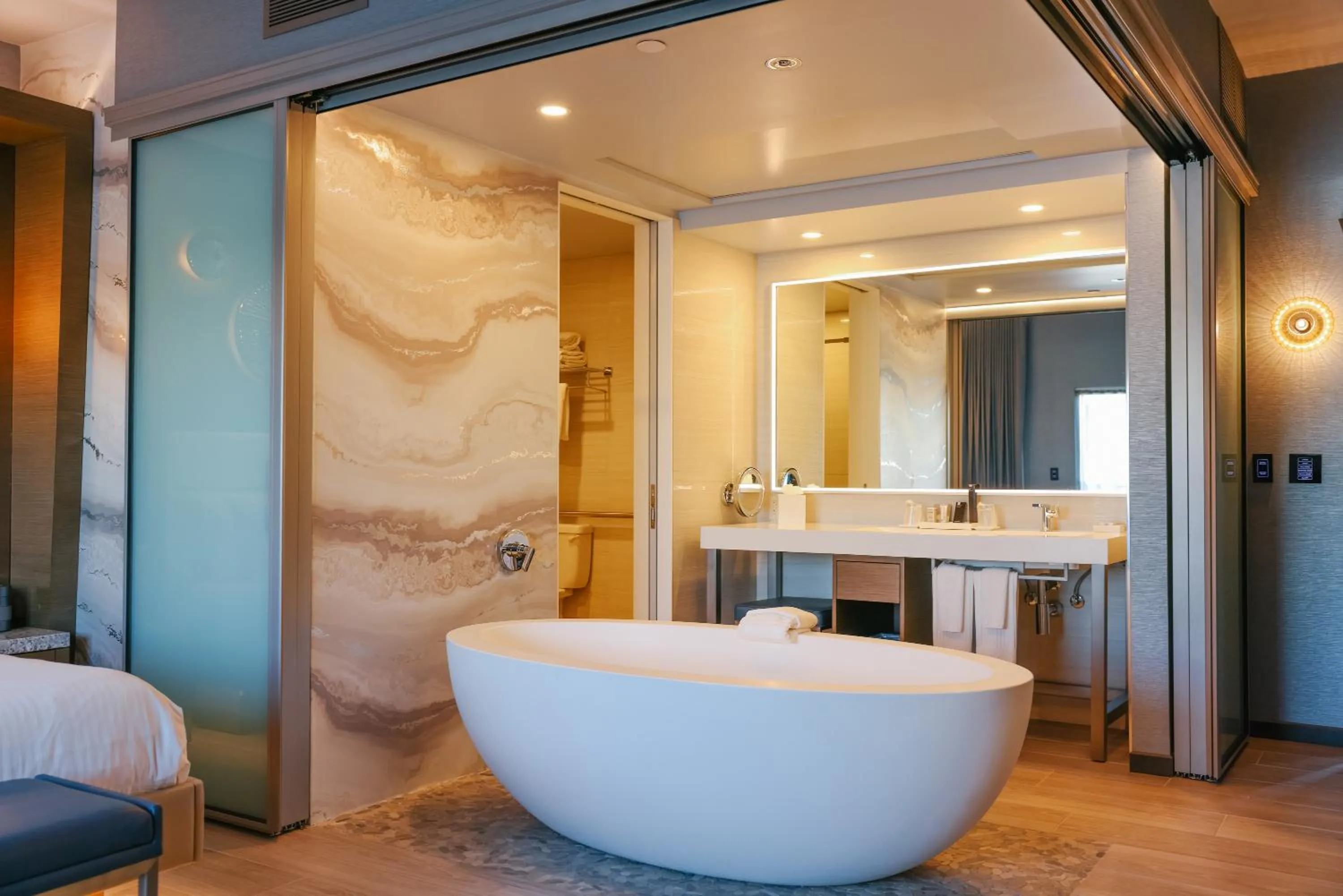 Bathroom in Shade Hotel Manhattan Beach