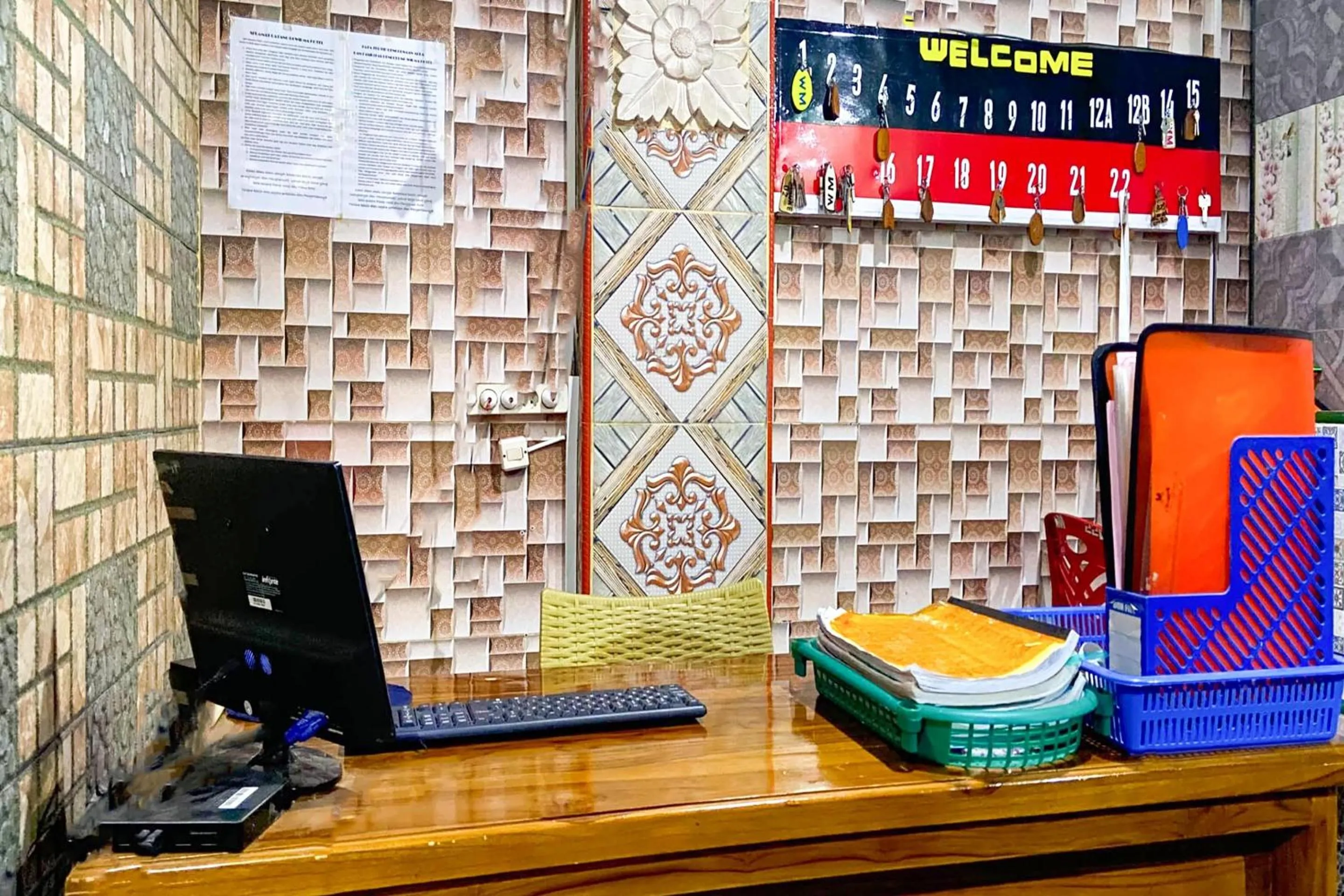 Lobby or reception in OYO 2518 Wilma Hotel Ii Premier