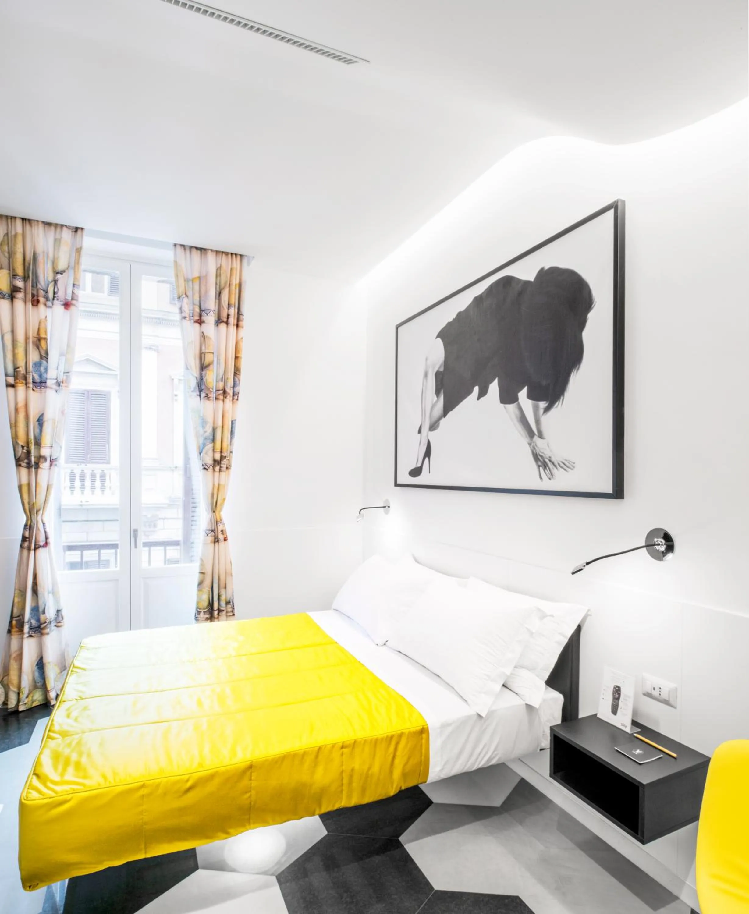 Bed in V-Accommodation IV Fontane