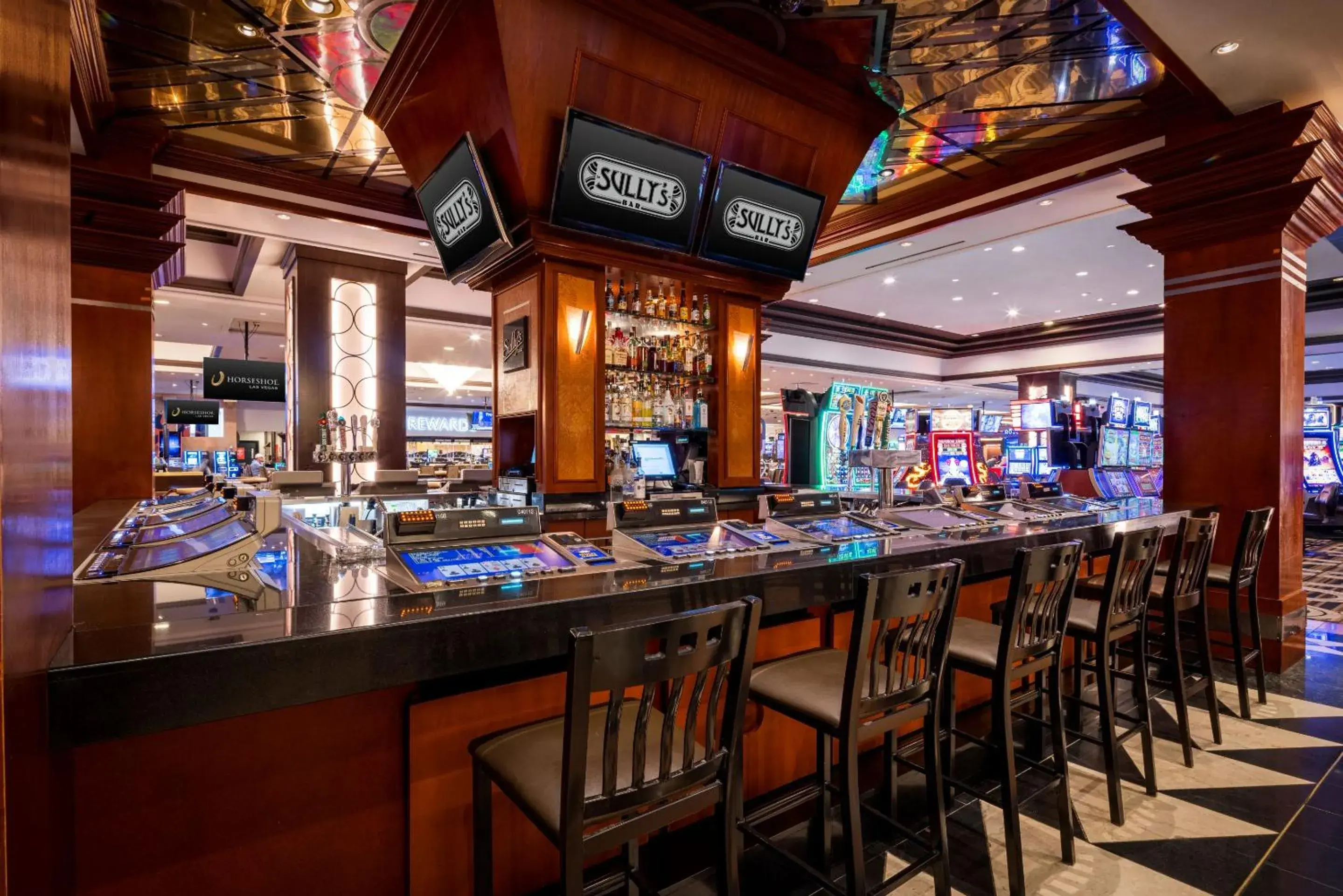 Lounge or bar in Horseshoe Las Vegas Lounge or bar in Horseshoe Las Vegas