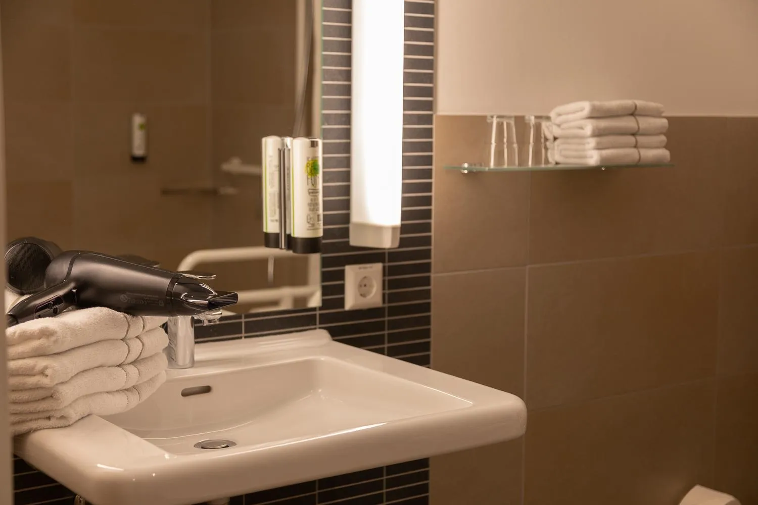 Bathroom in Sporthotel TREFF PUNKT