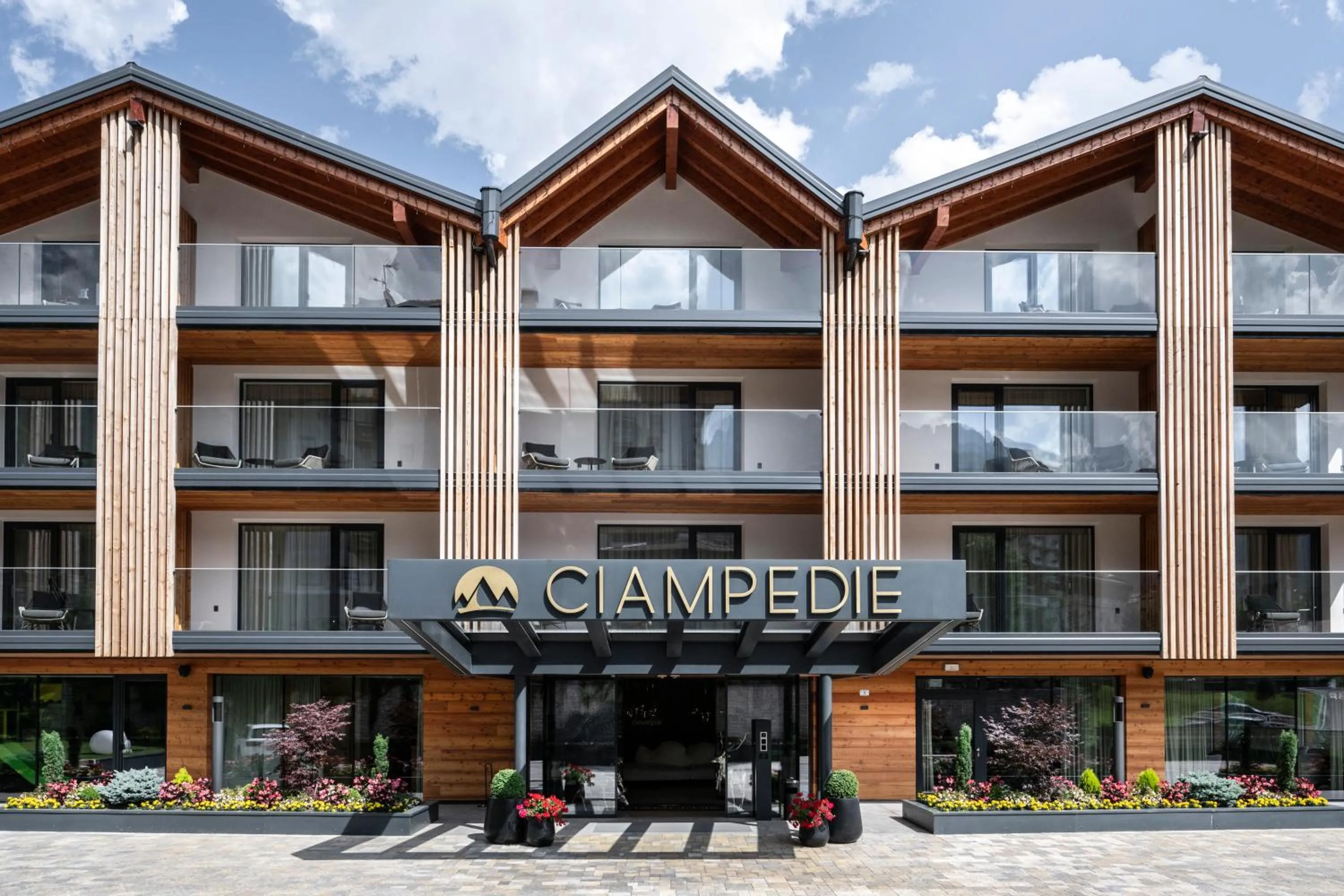 Property building in Ciampedie Luxury Alpine Spa Hotel