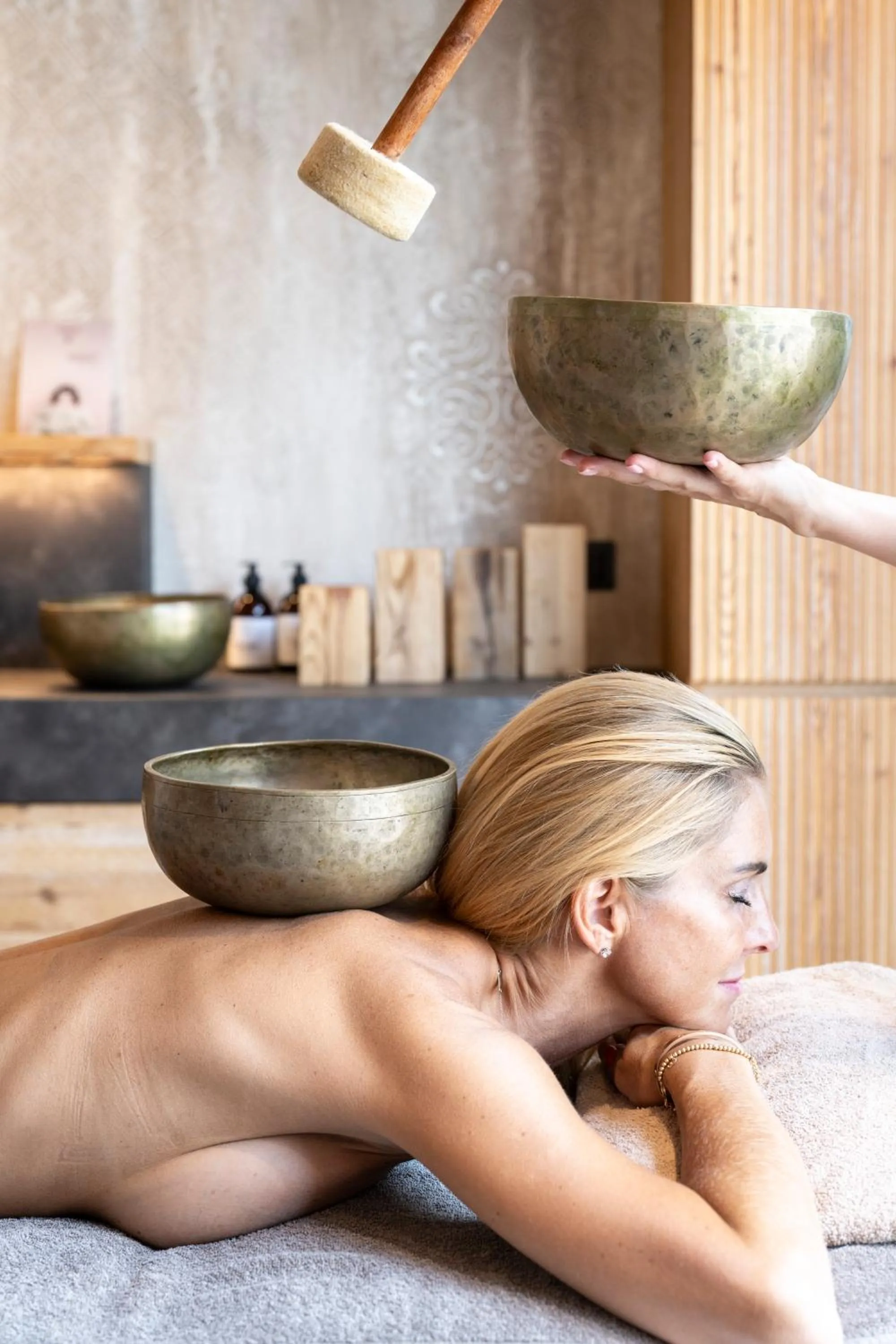 Massage in Ciampedie Luxury Alpine Spa Hotel