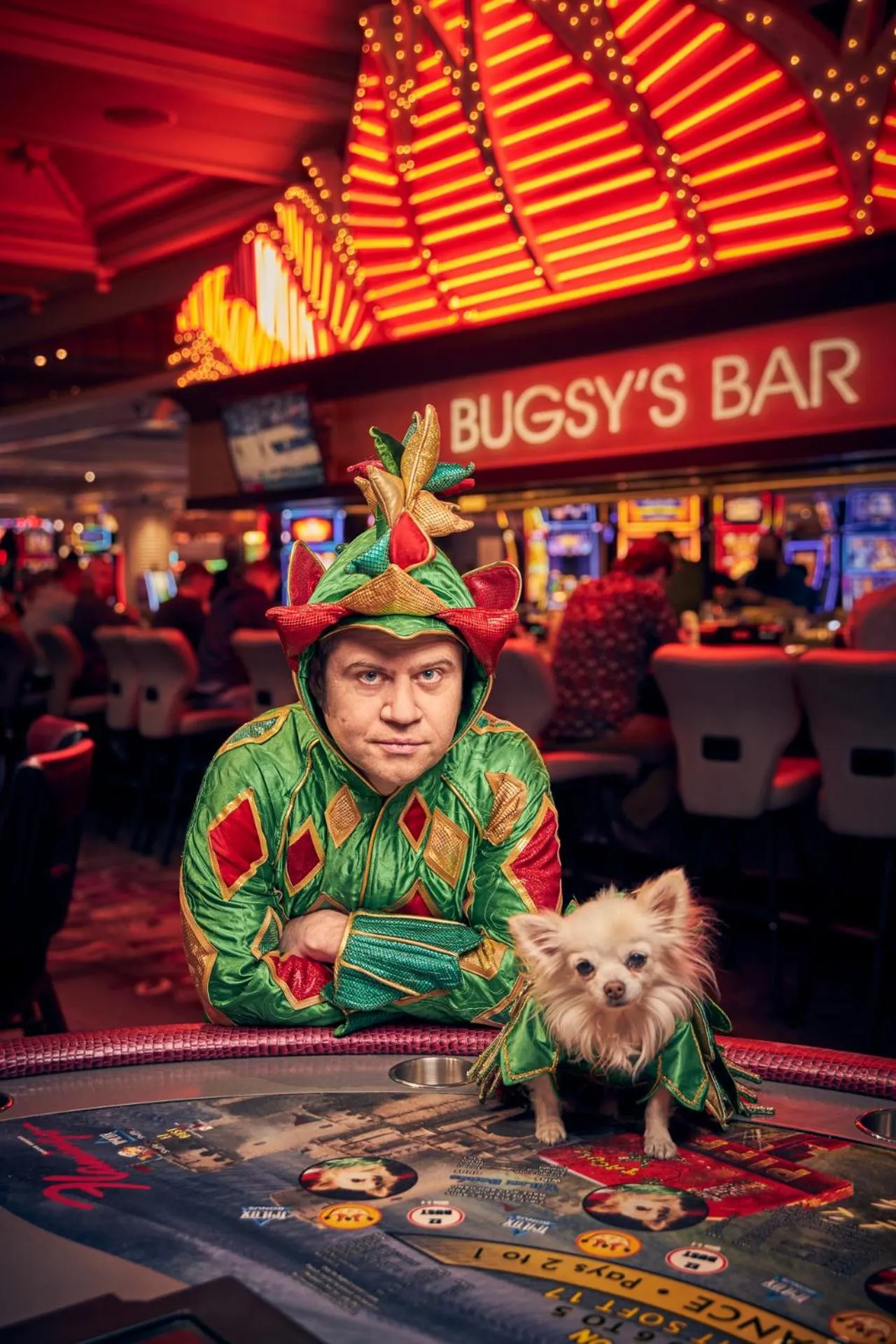 Evening entertainment in Flamingo Las Vegas Hotel & Casino