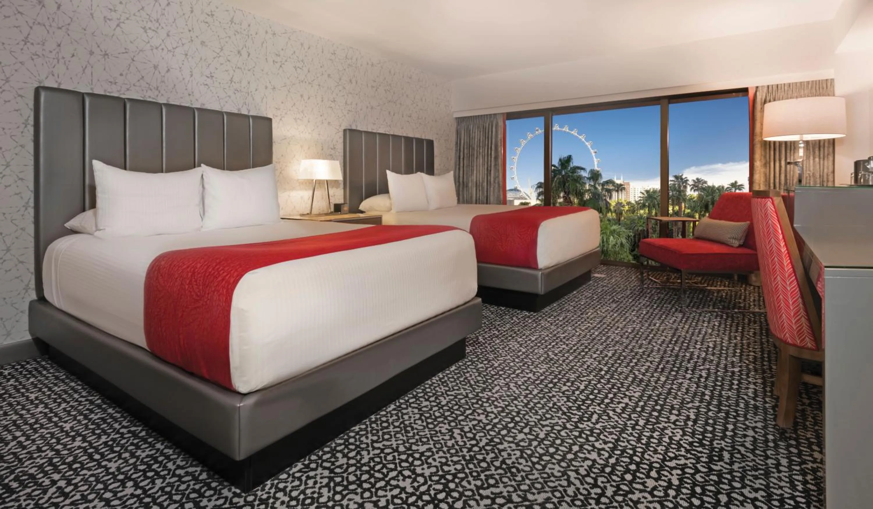 Bed in Flamingo Las Vegas Hotel & Casino