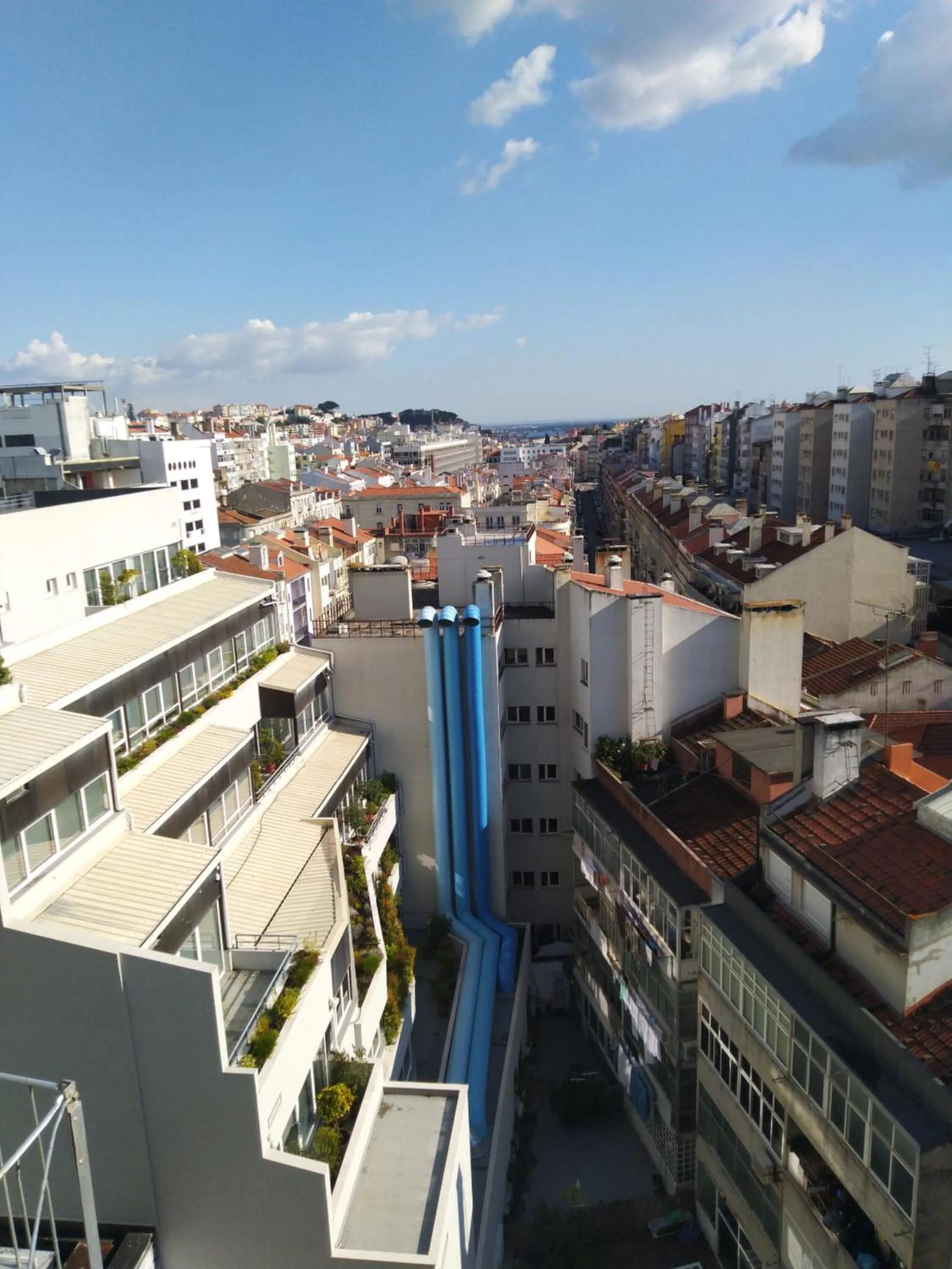 Property building in D&N Hospedagem Lisboa