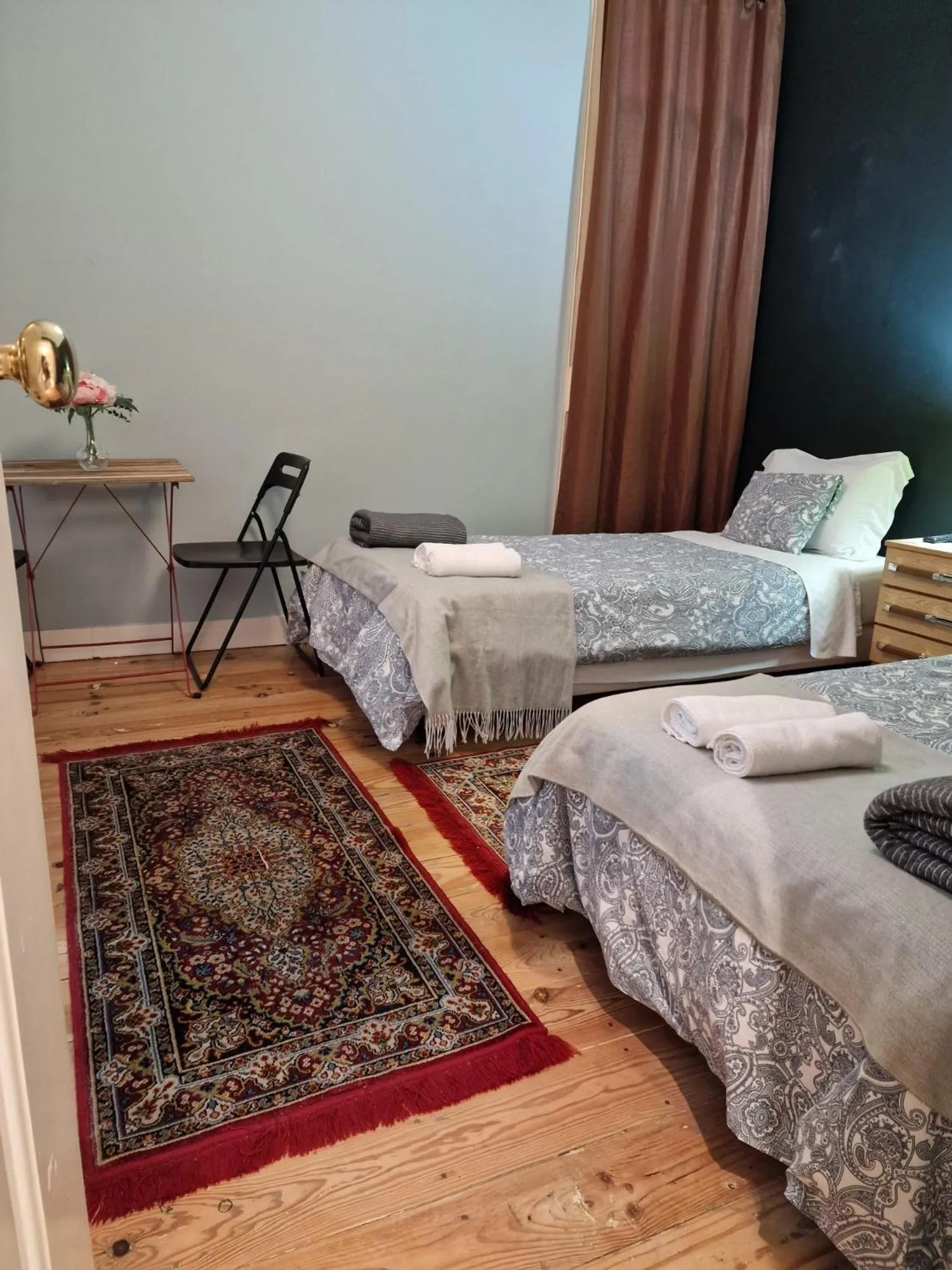 Bed in D&N Hospedagem Lisboa