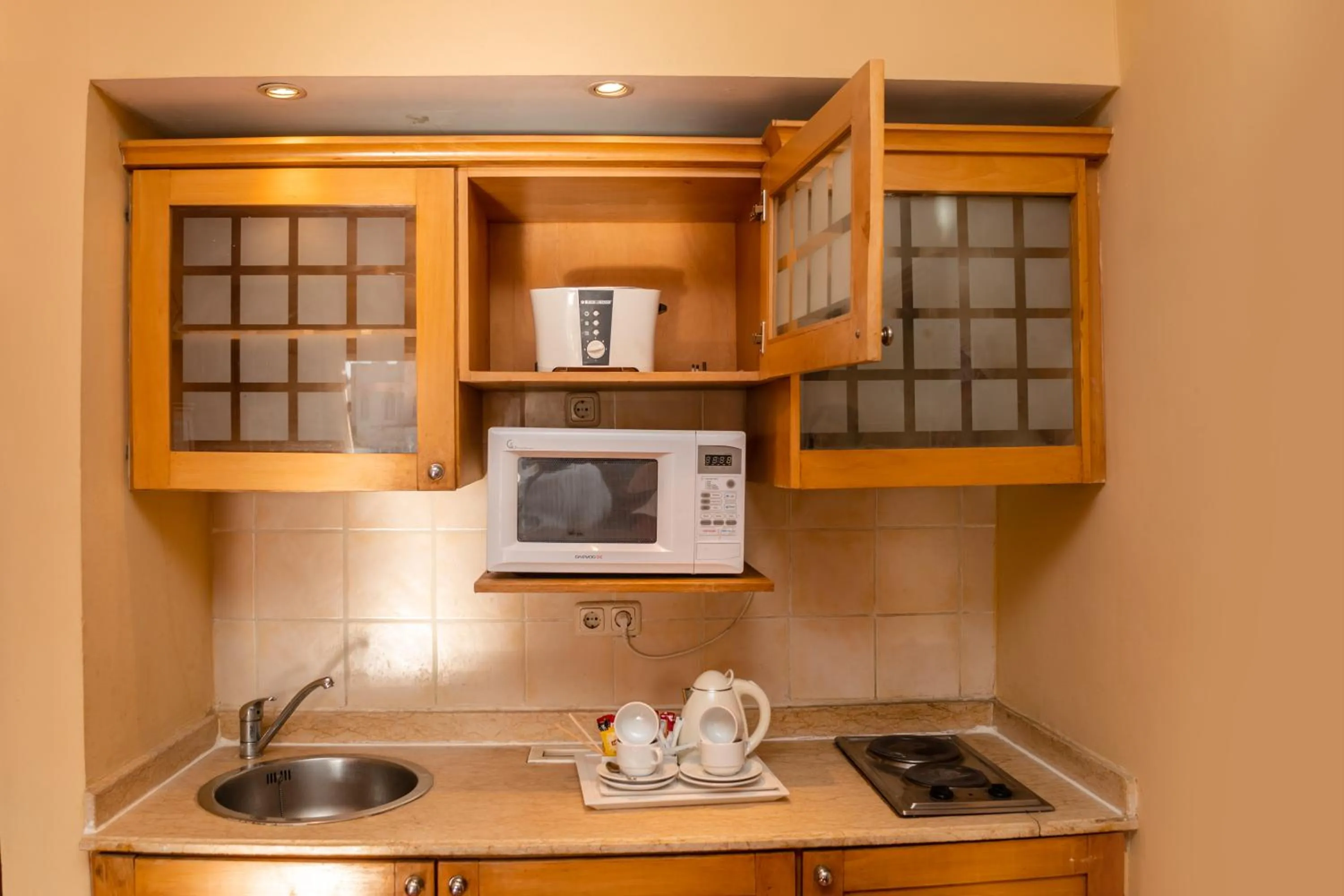 Kitchen or kitchenette in Sharm Dreams Vacation Club - Aqua Park