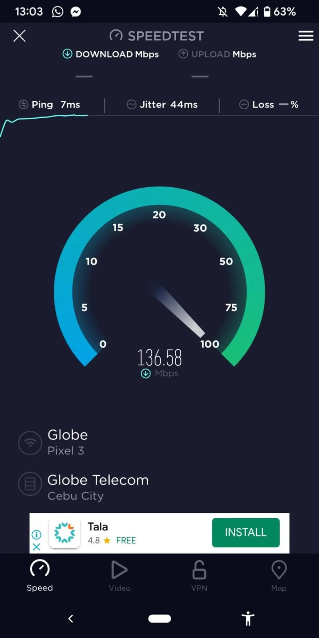 Text overlay in Crazy Bears Hostel