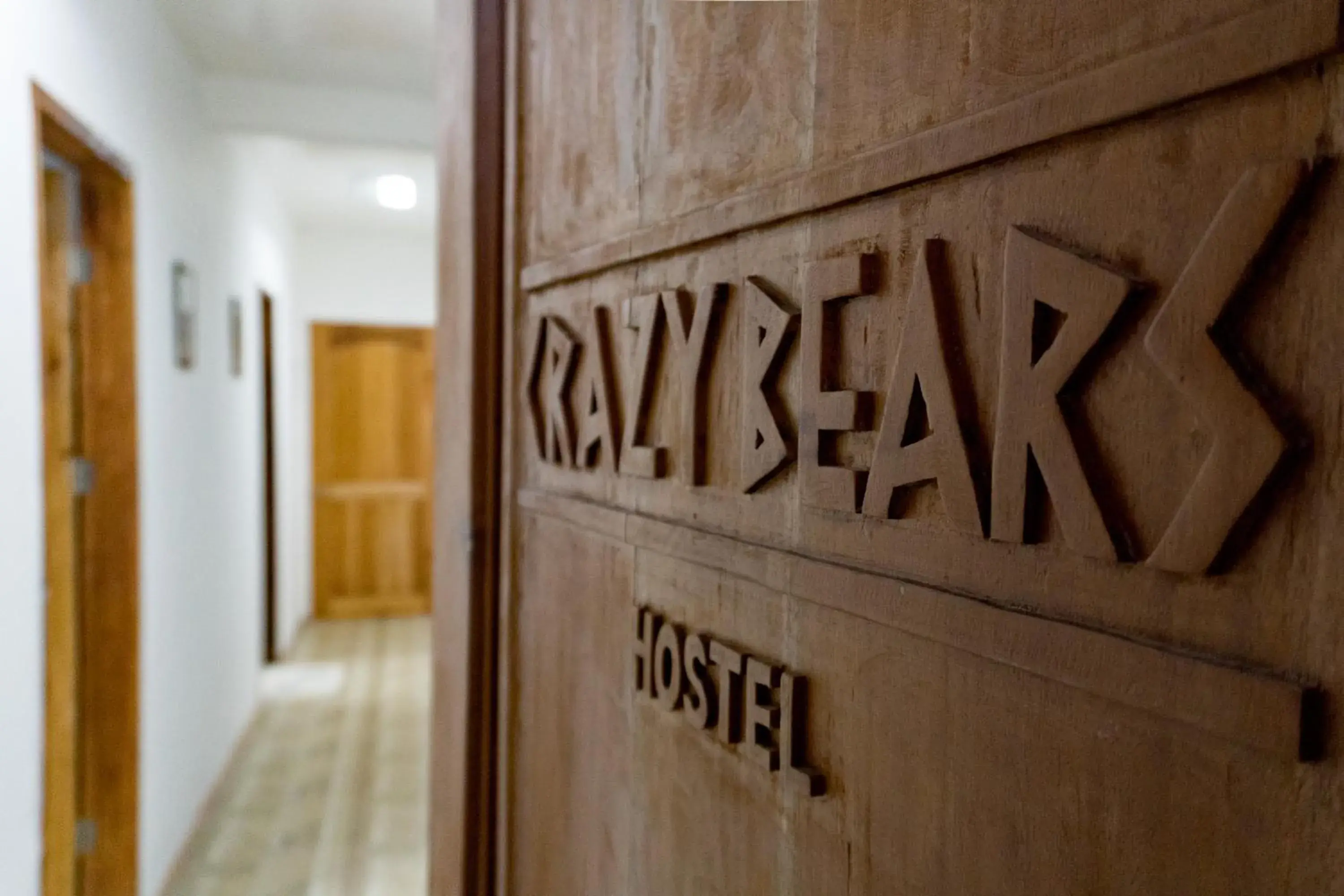 Facade/entrance in Crazy Bears Hostel Facade/entrance in Crazy Bears Hostel