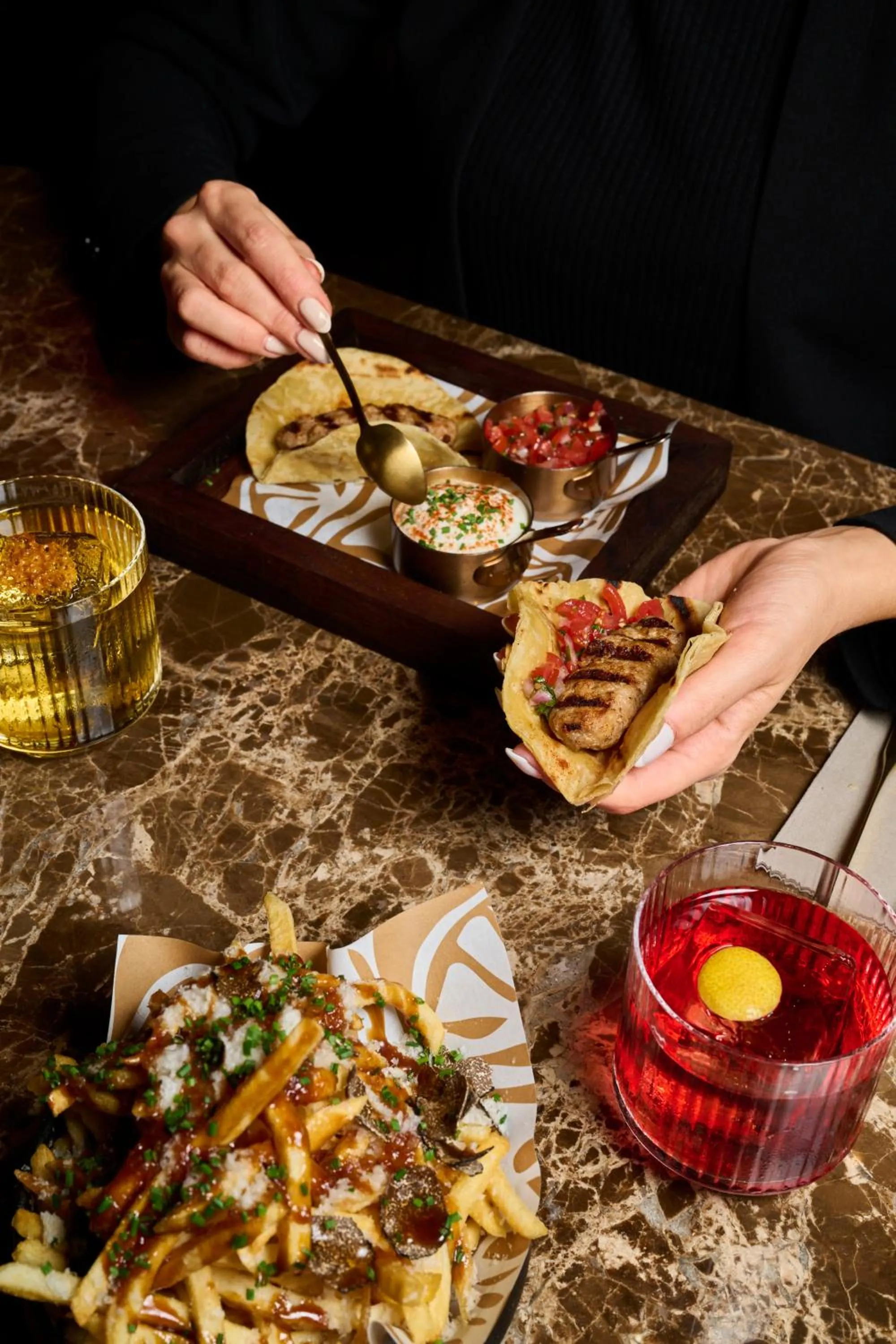 Food in Gatsby Athens