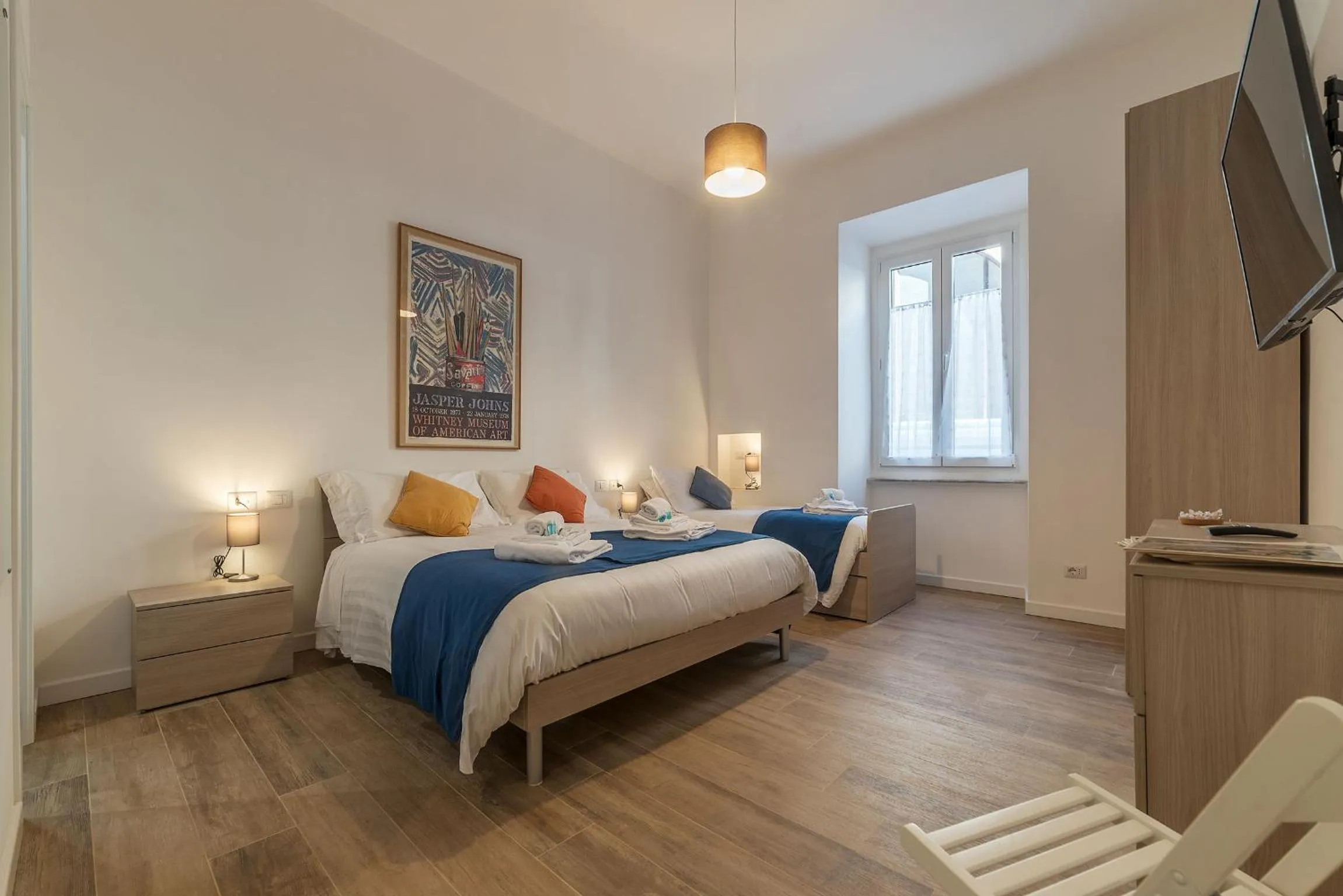 Bed in Roman Station House