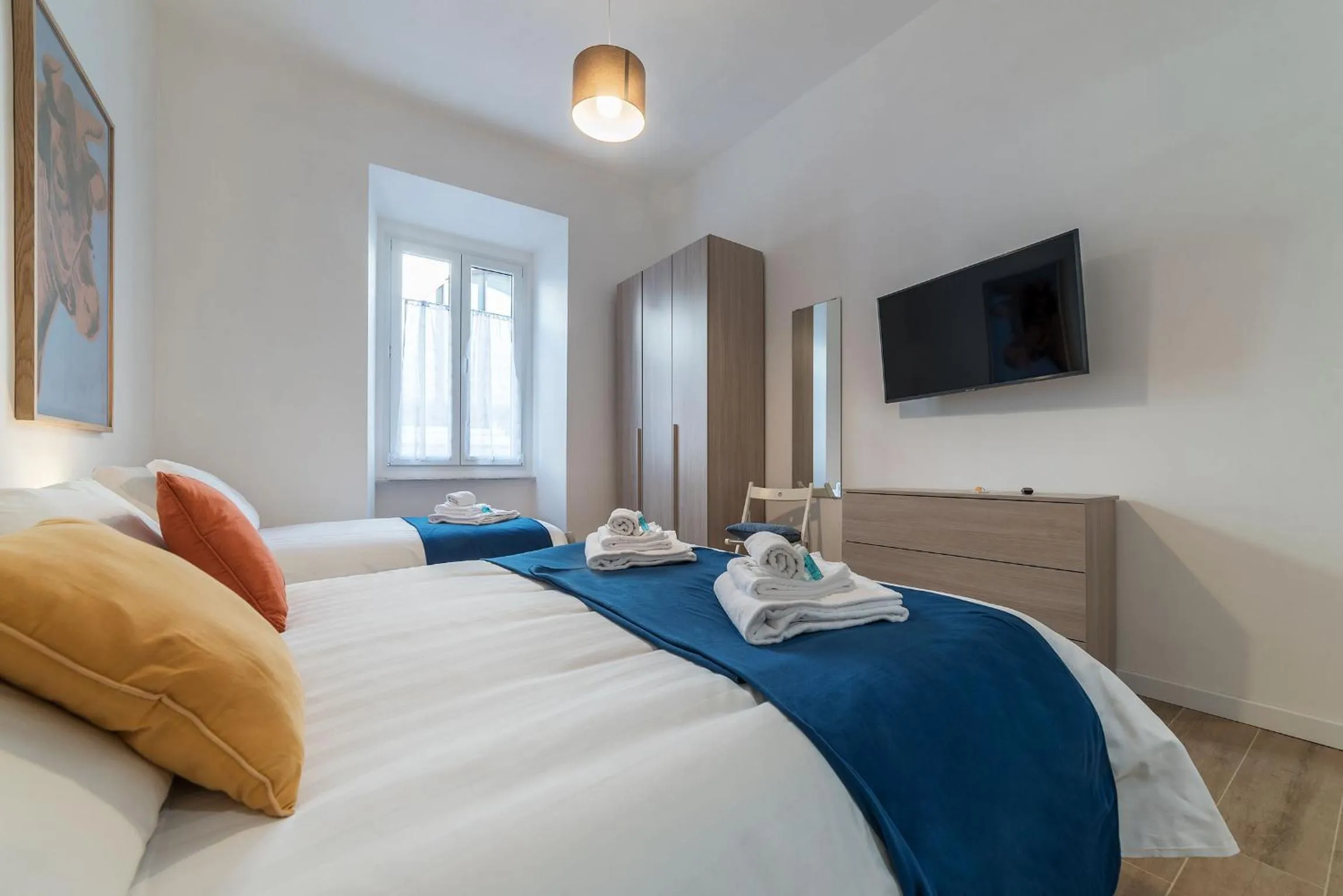 Bed in Roman Station House