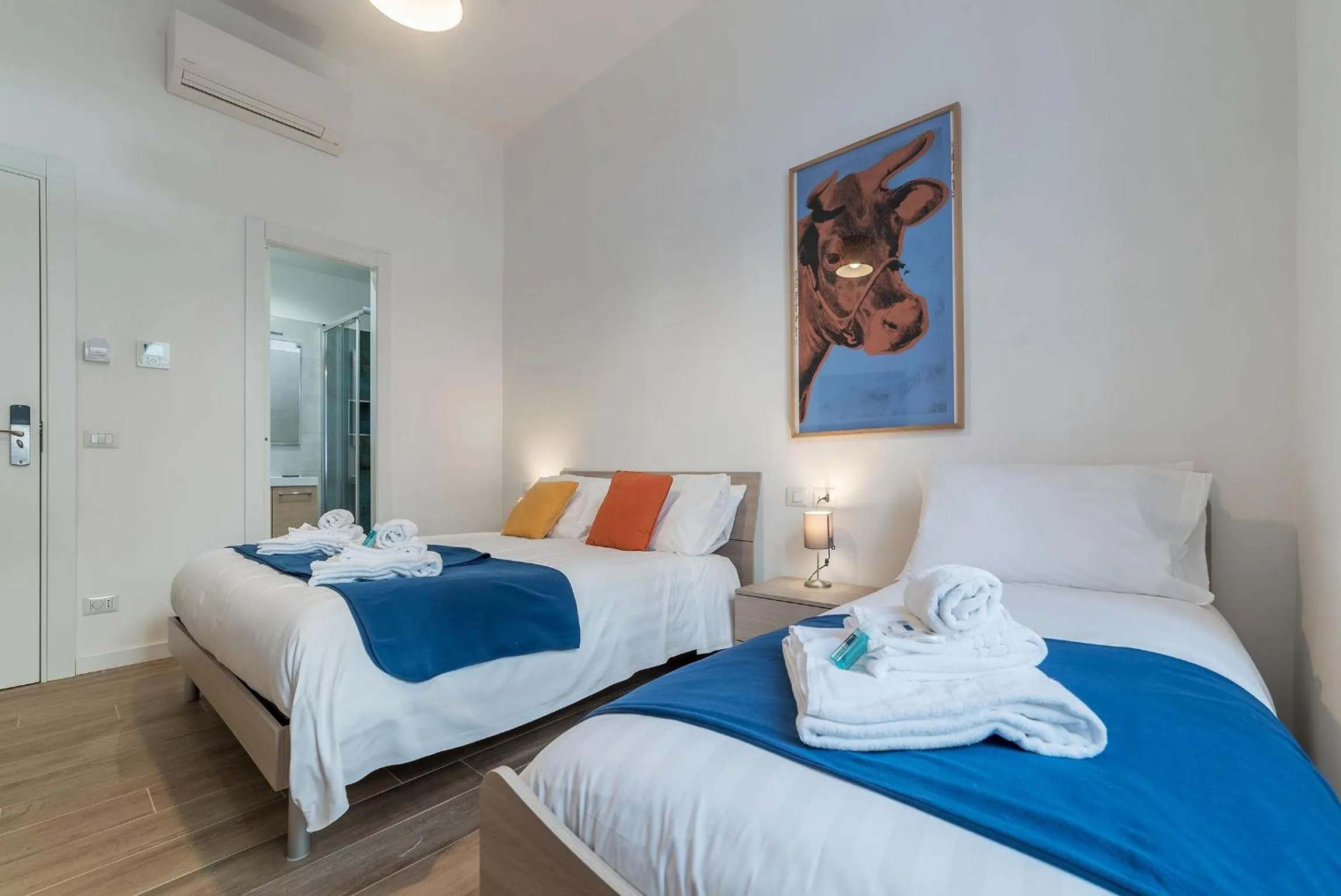 Bed in Roman Station House