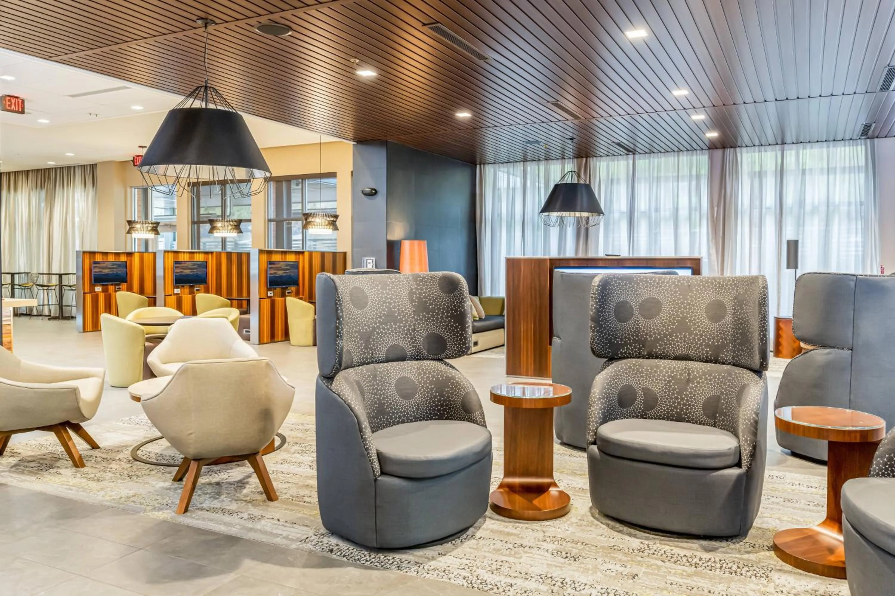 Lobby or reception in Courtyard Asheville Biltmore Village