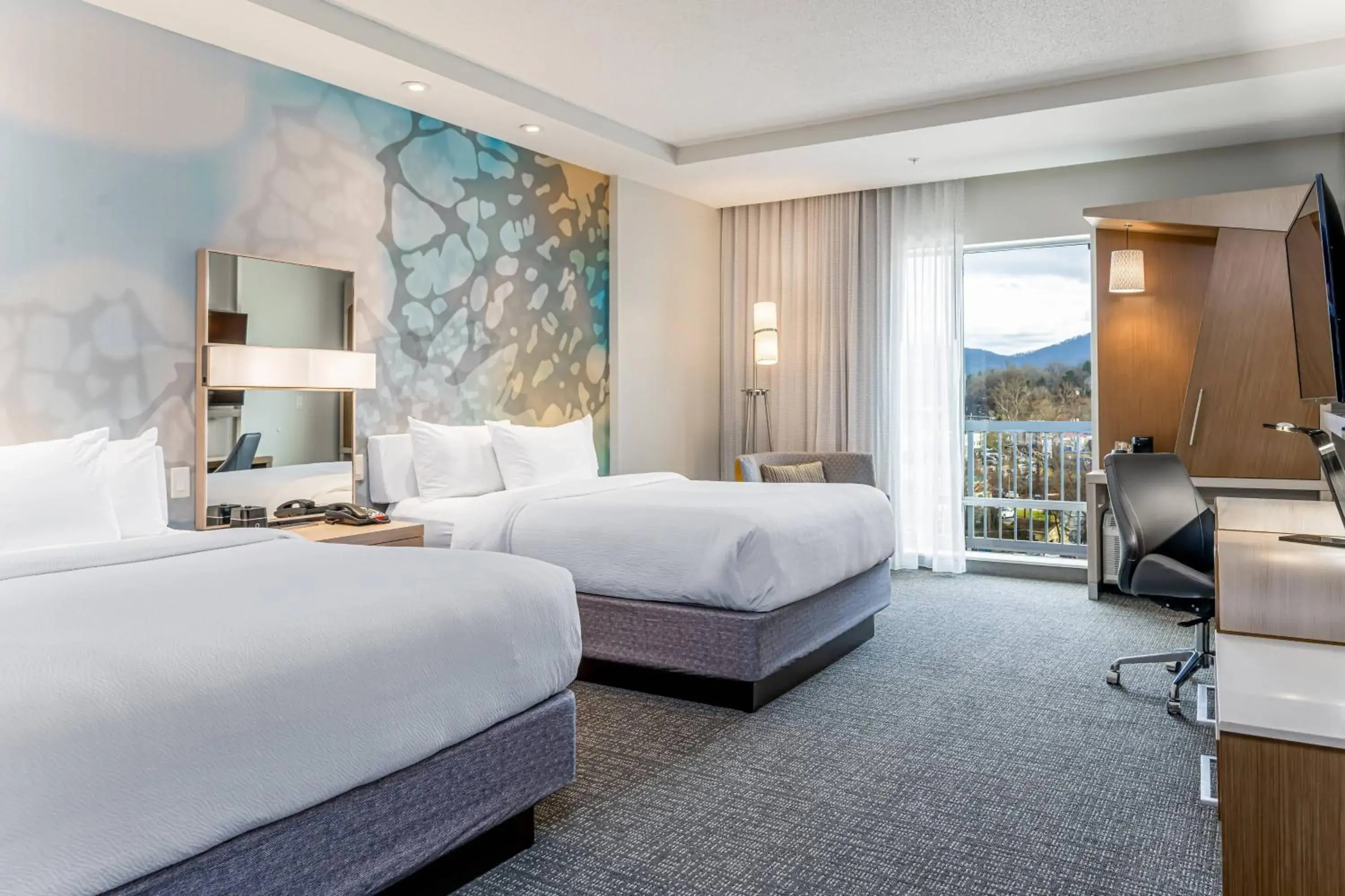 Guest room, 2 Queen in Courtyard Asheville Biltmore Village Guest room, 2 Queen in Courtyard Asheville Biltmore Village