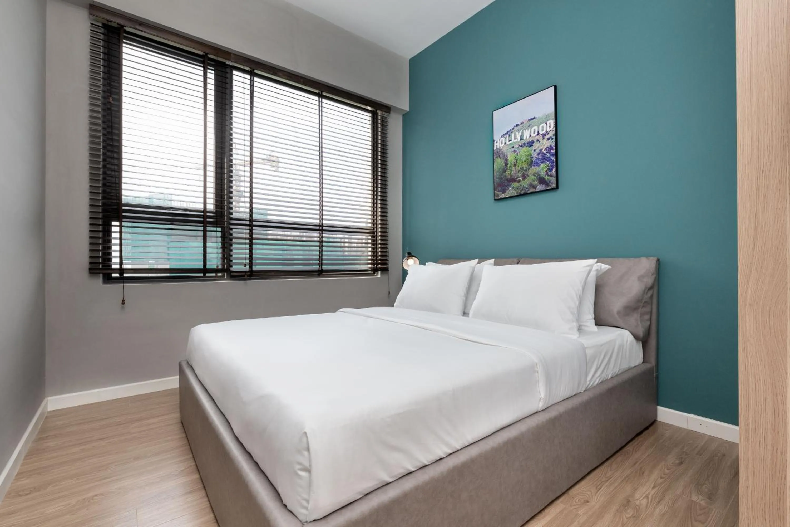 Bed in Blue Fingers Masteri An Phu