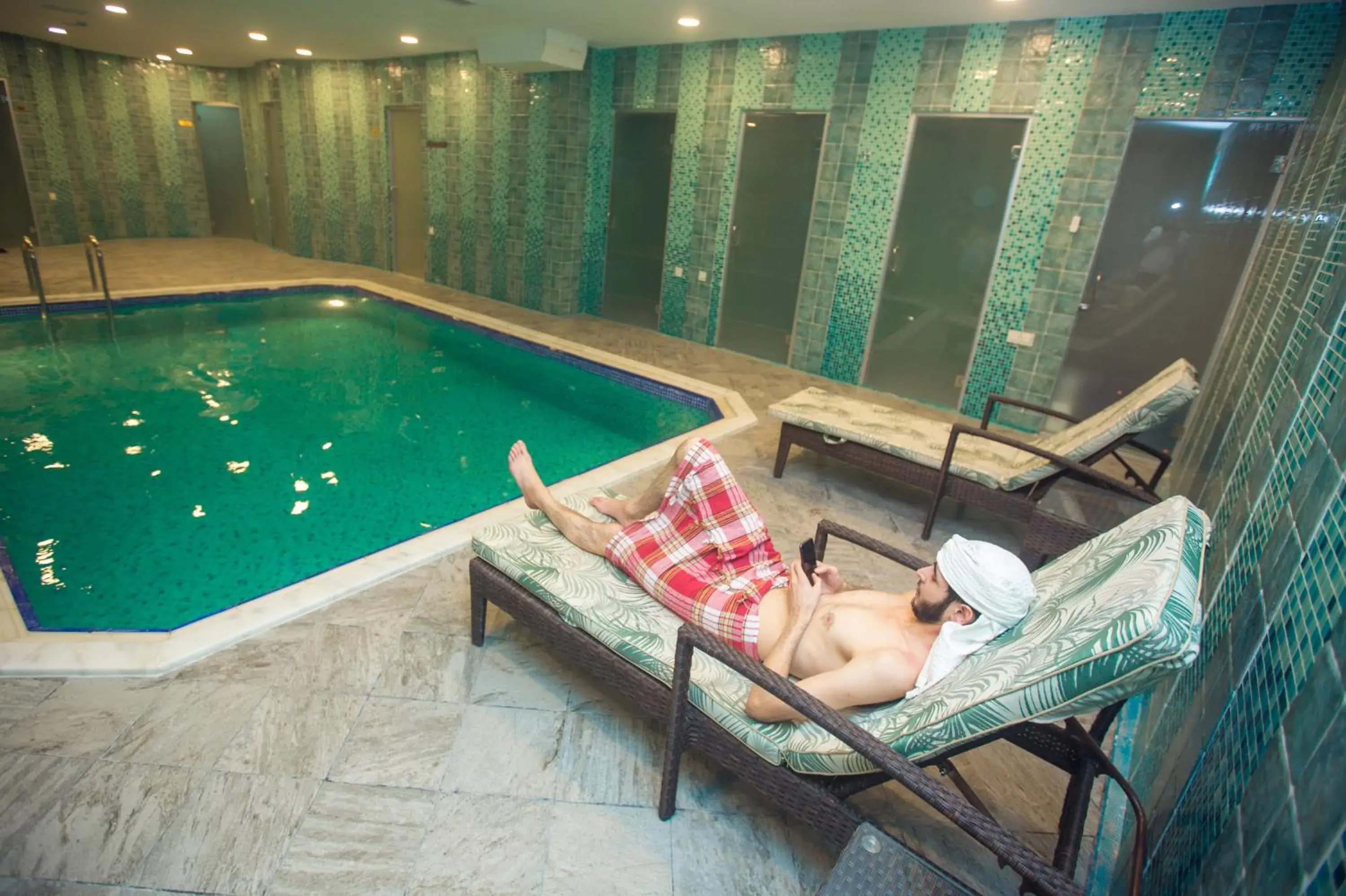 Pool view in Parkway Inn Hotel & Spa Pool view in Parkway Inn Hotel & Spa