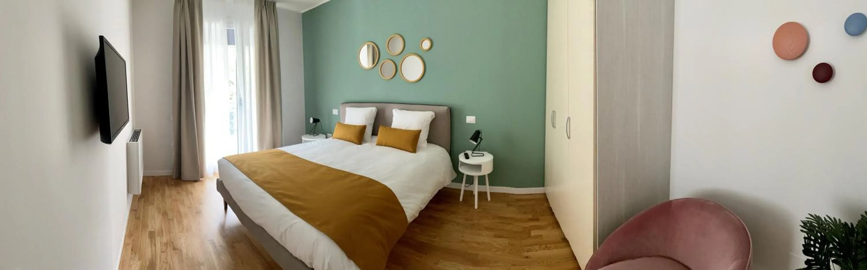 Photo of the whole room, Bed in Domitys Quarto Verde