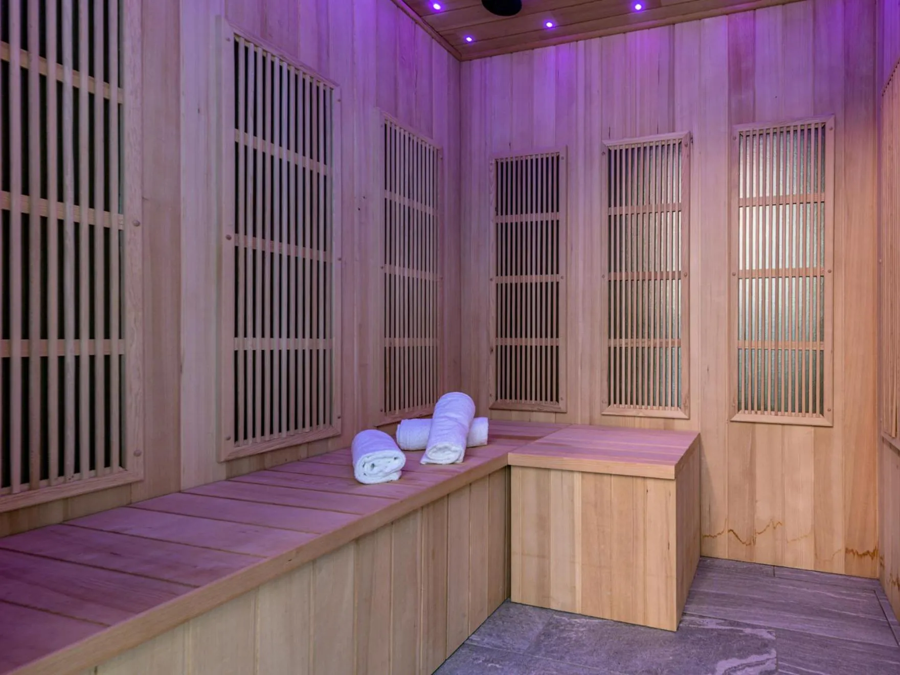 Sauna in Domitys Quarto Verde