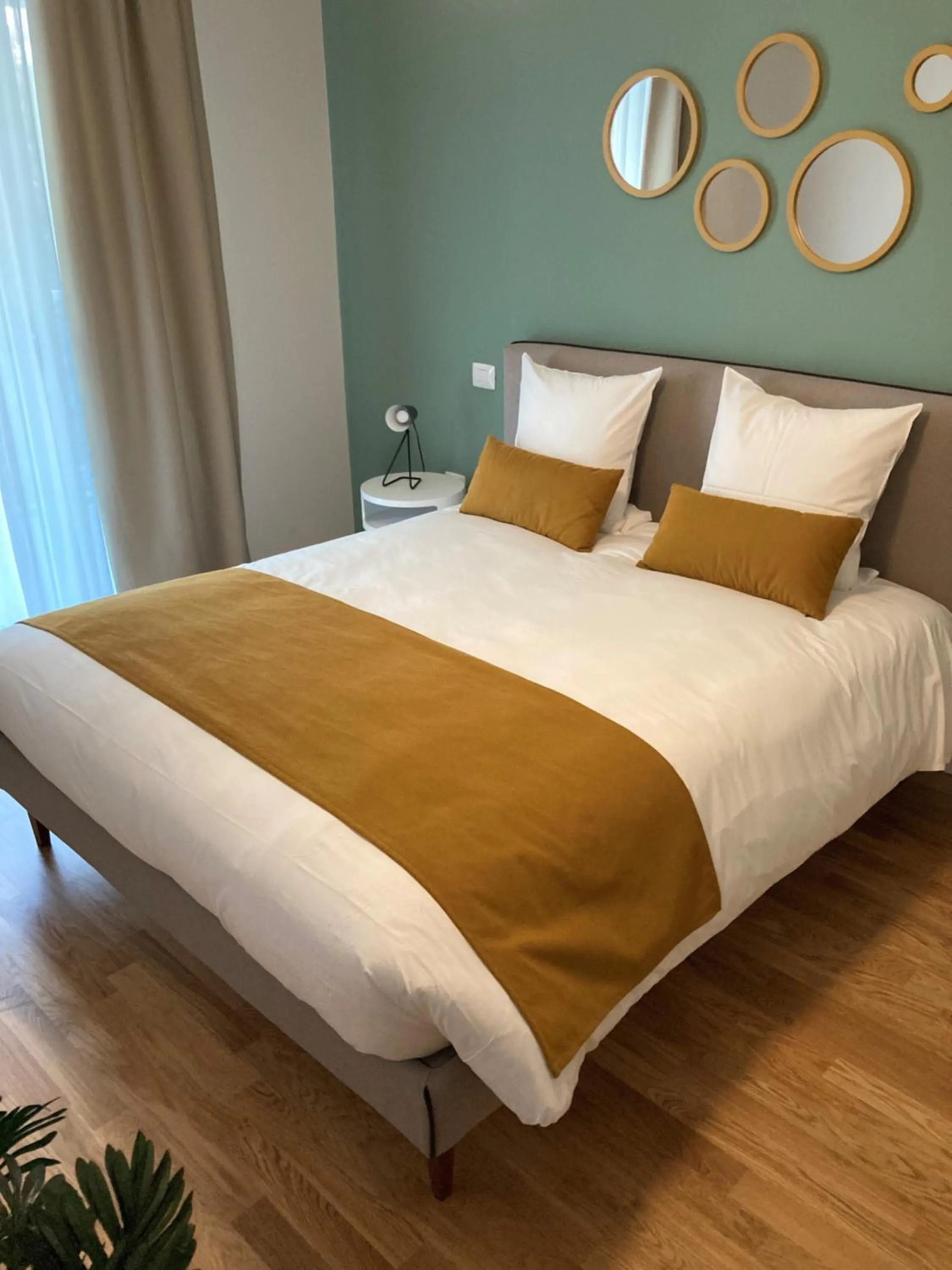 Bedroom, Bed in Domitys Quarto Verde