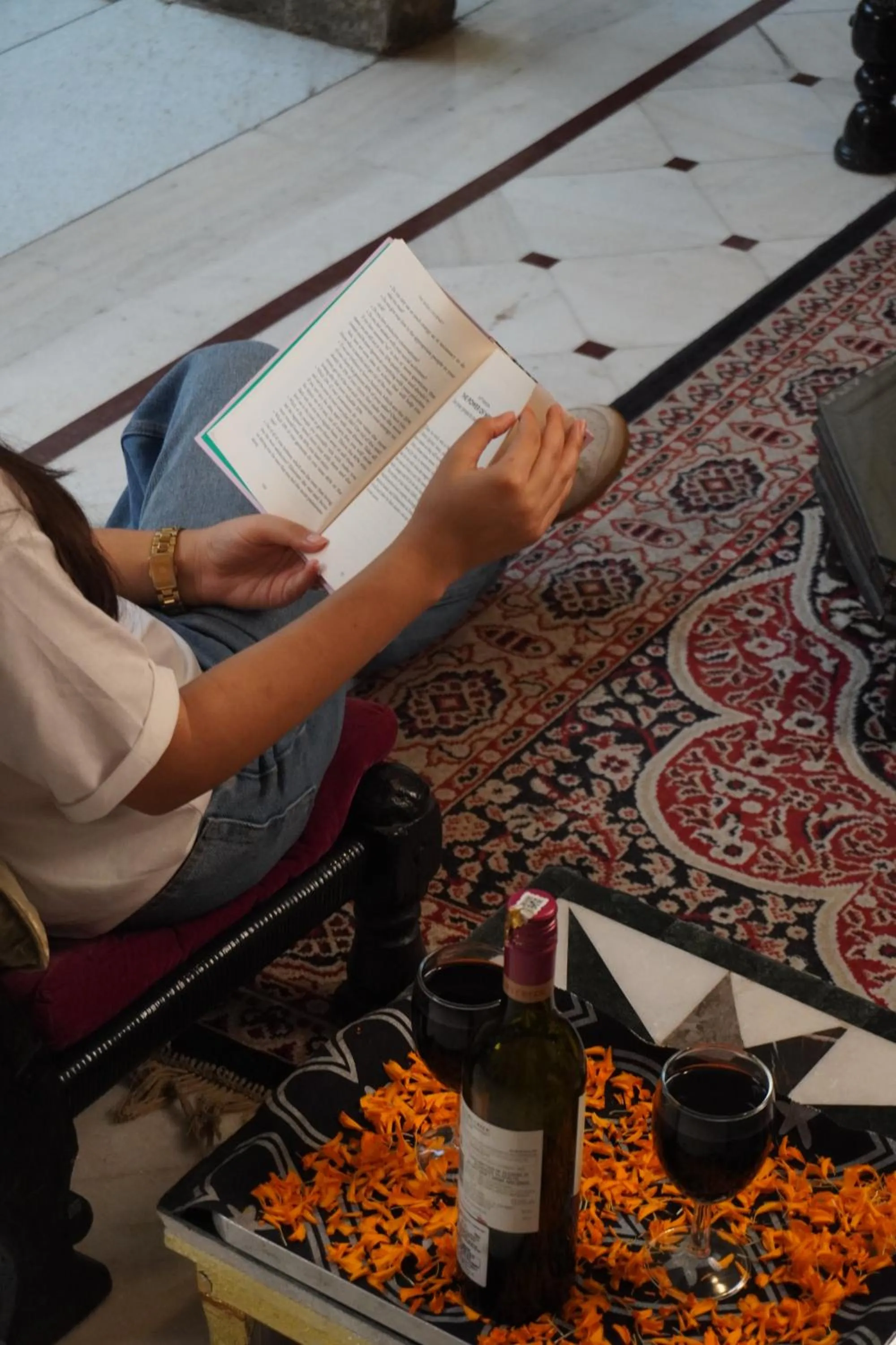 People in Khandela Haveli - a Boutique Heritage Hotel