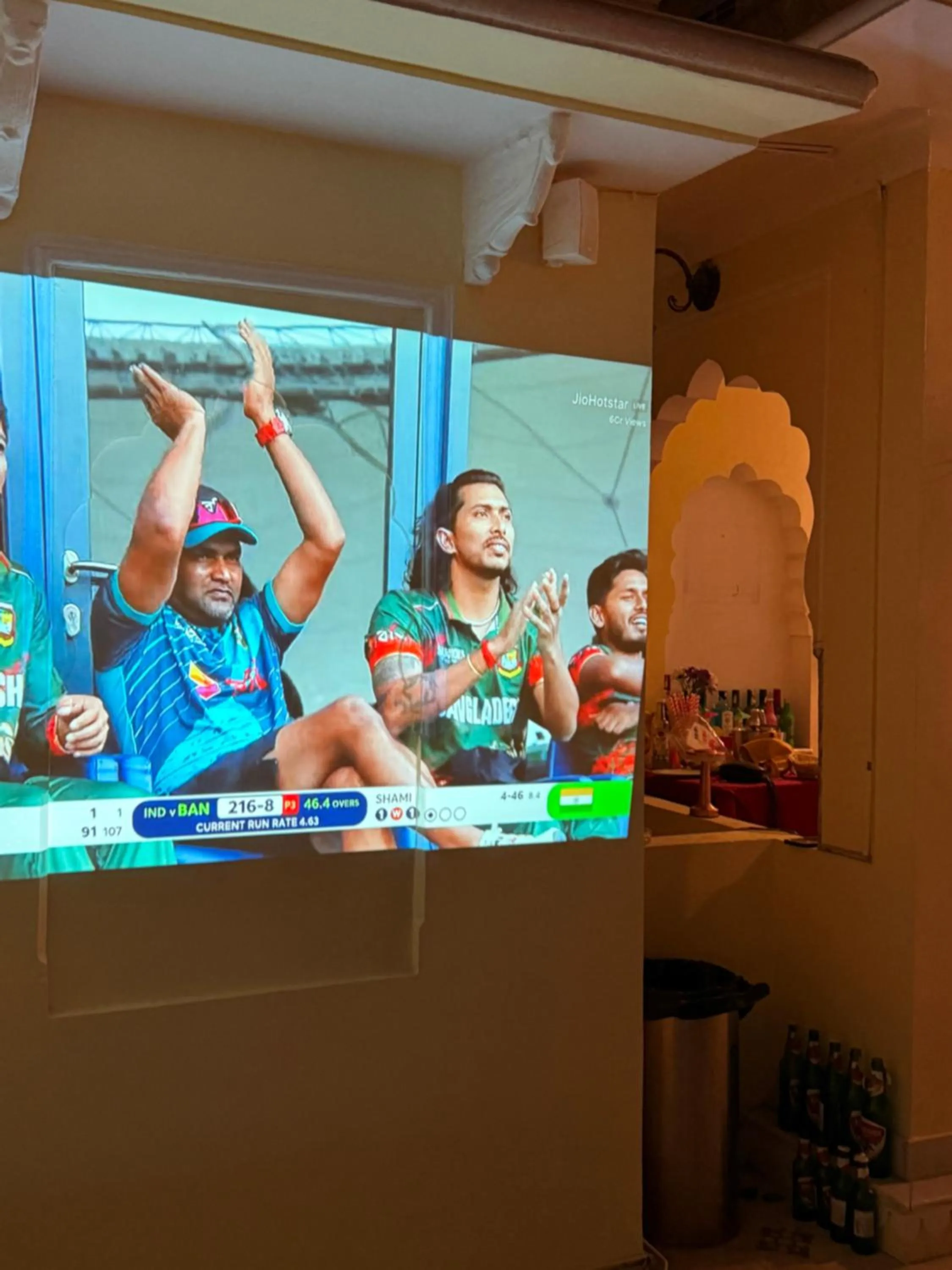 Communal lounge/ TV room in Khandela Haveli - a Boutique Heritage Hotel