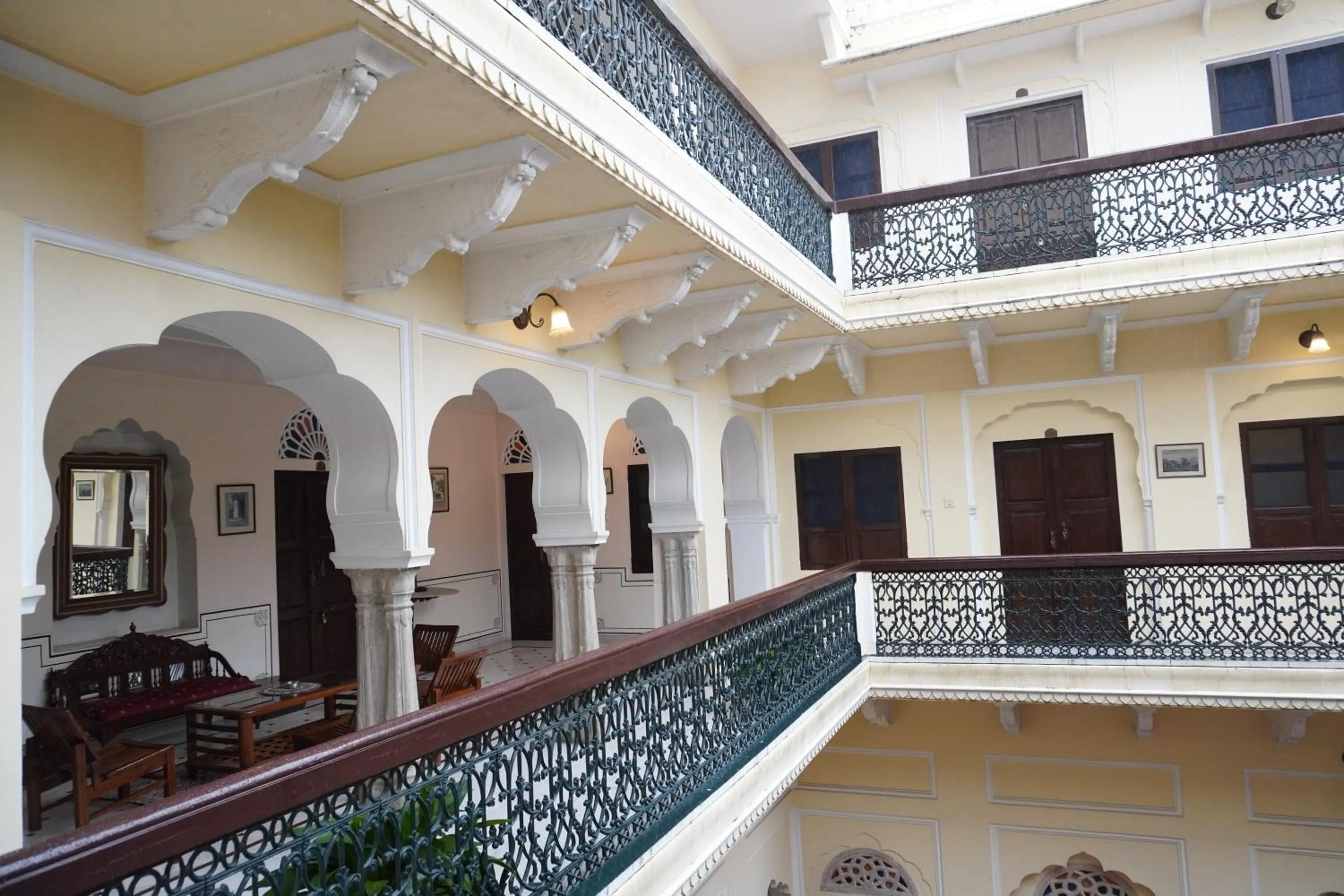 Balcony/Terrace in Khandela Haveli - a Boutique Heritage Hotel