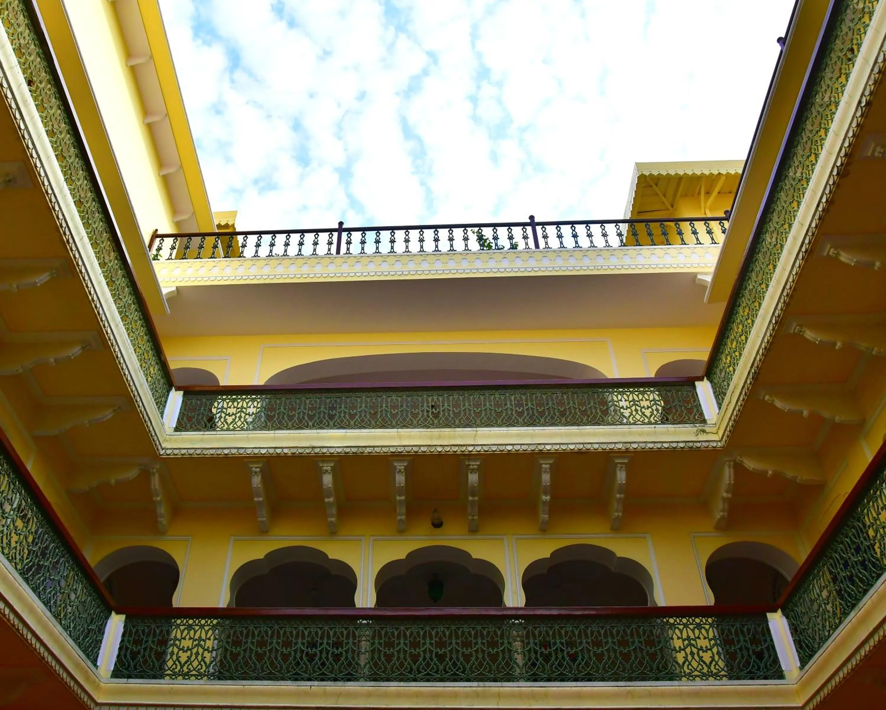 Balcony/Terrace in Khandela Haveli - a Boutique Heritage Hotel