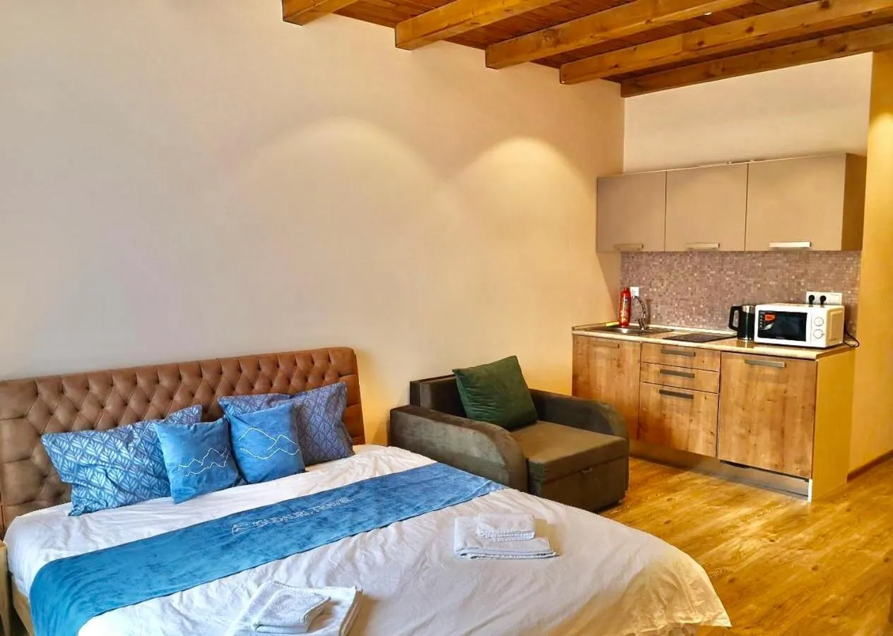 Bed in New Gudauri Suites by Gudauri Travel