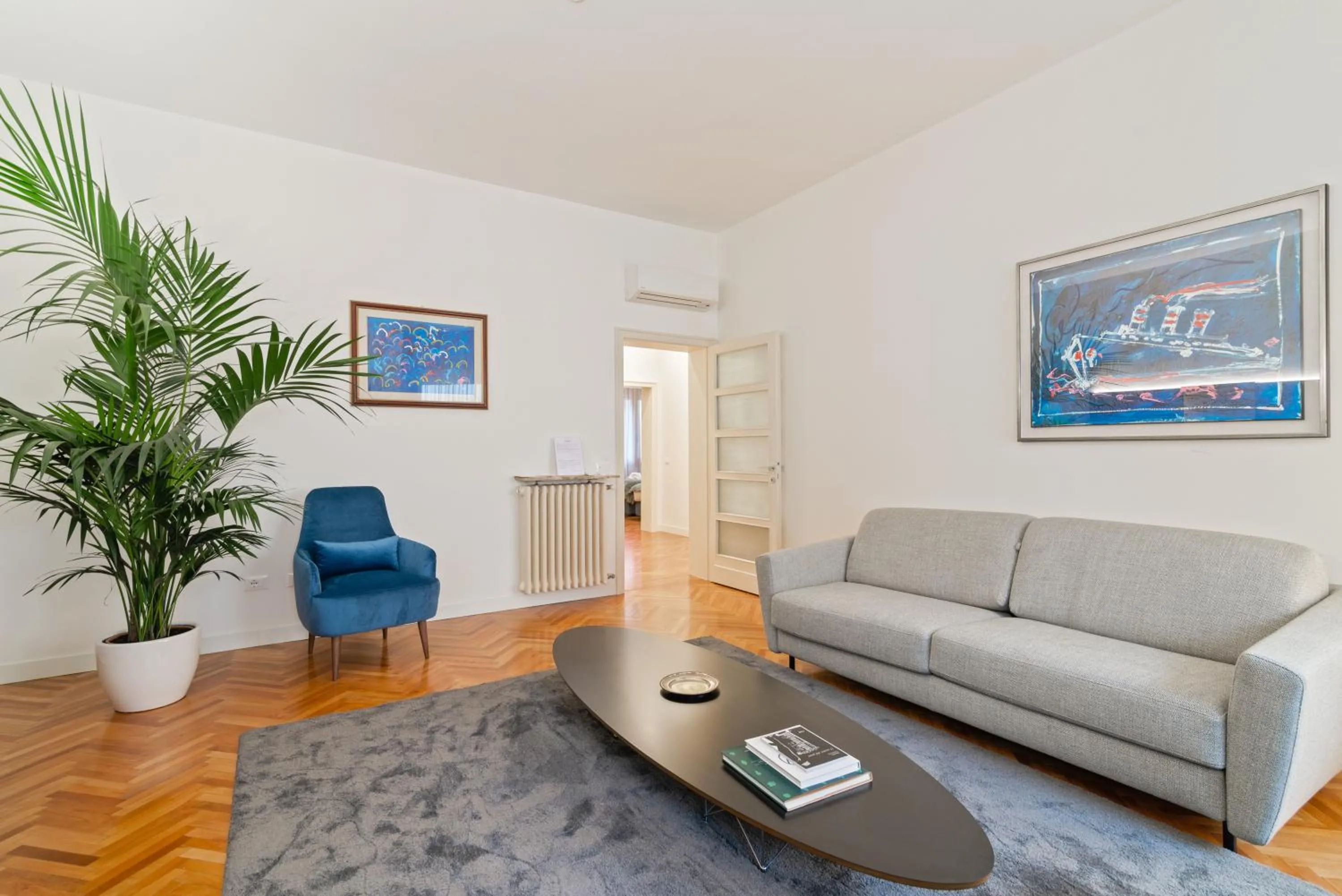 Living room in GuestHost - San Fermo Luxury Apartment