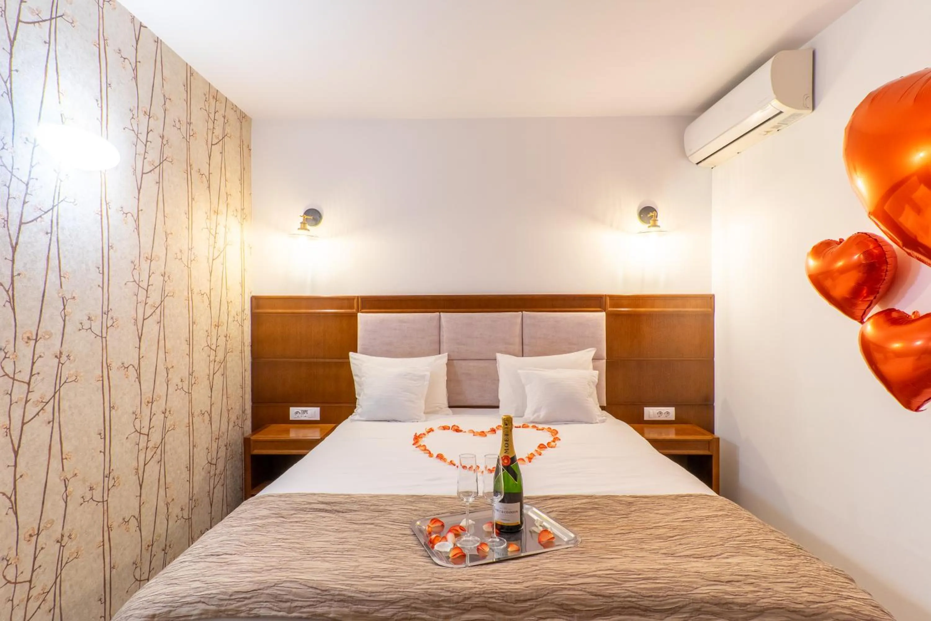 Bed in Hotel Buchenland