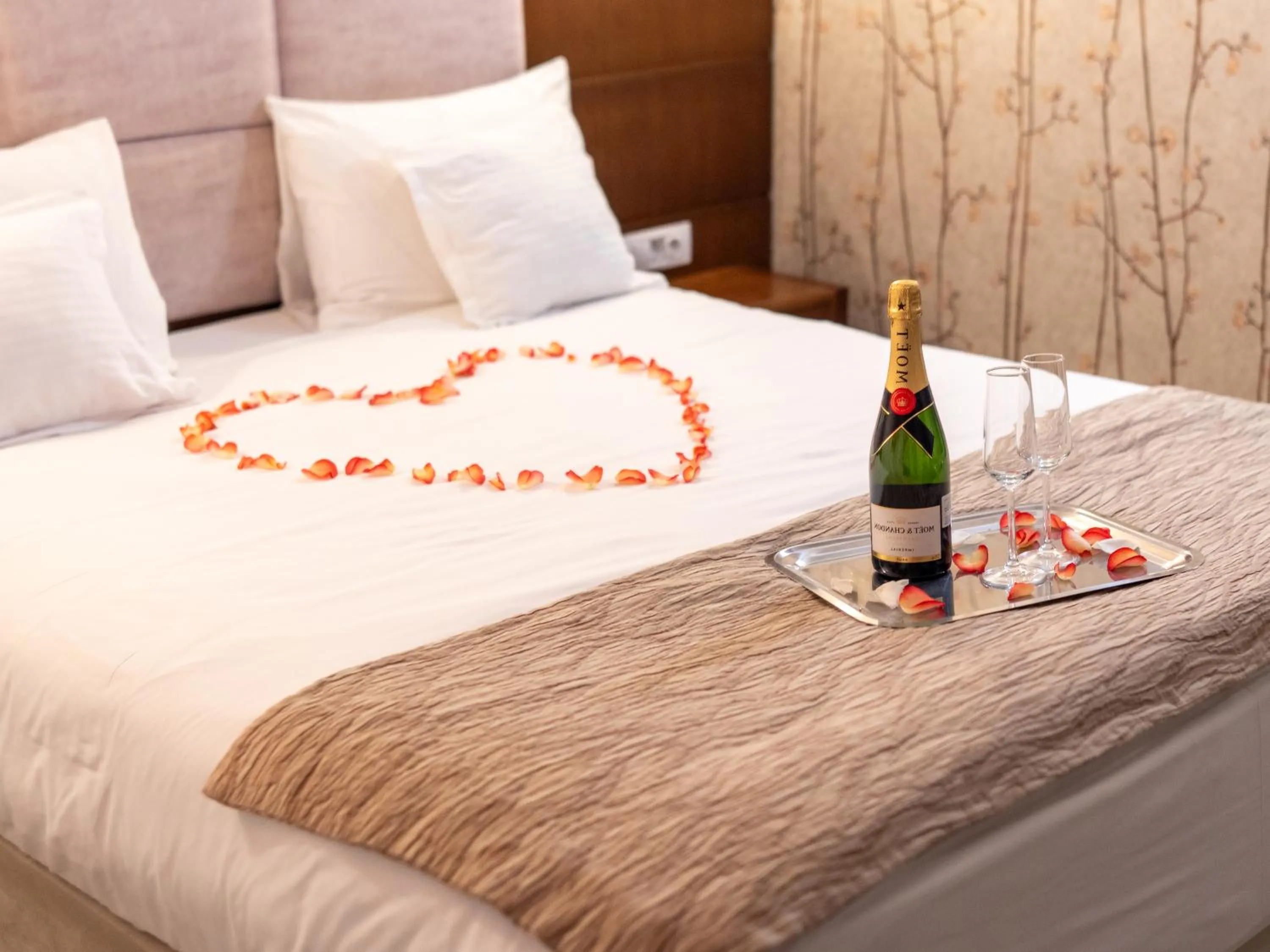 Bed in Hotel Buchenland