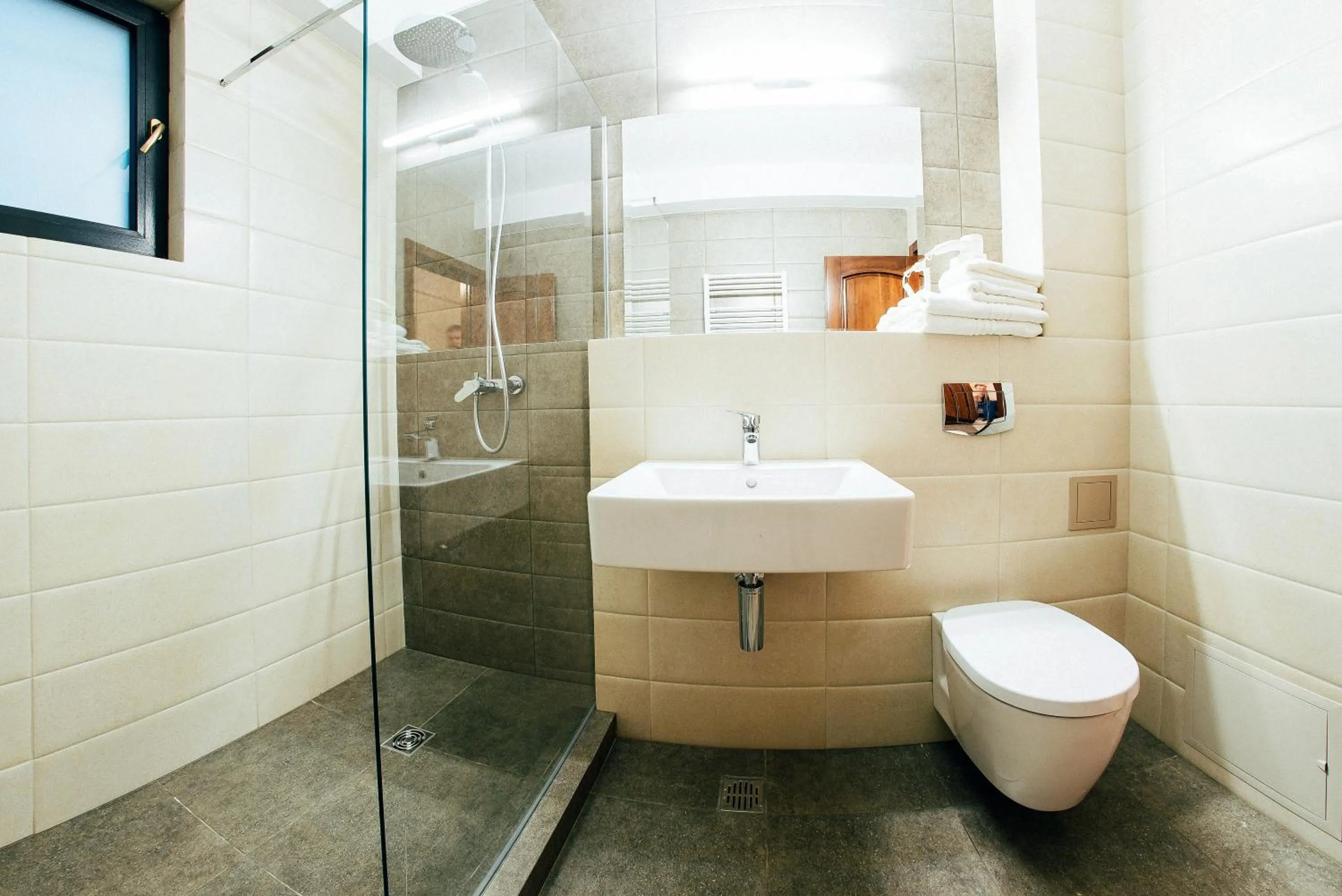 Bathroom in Hotel Buchenland