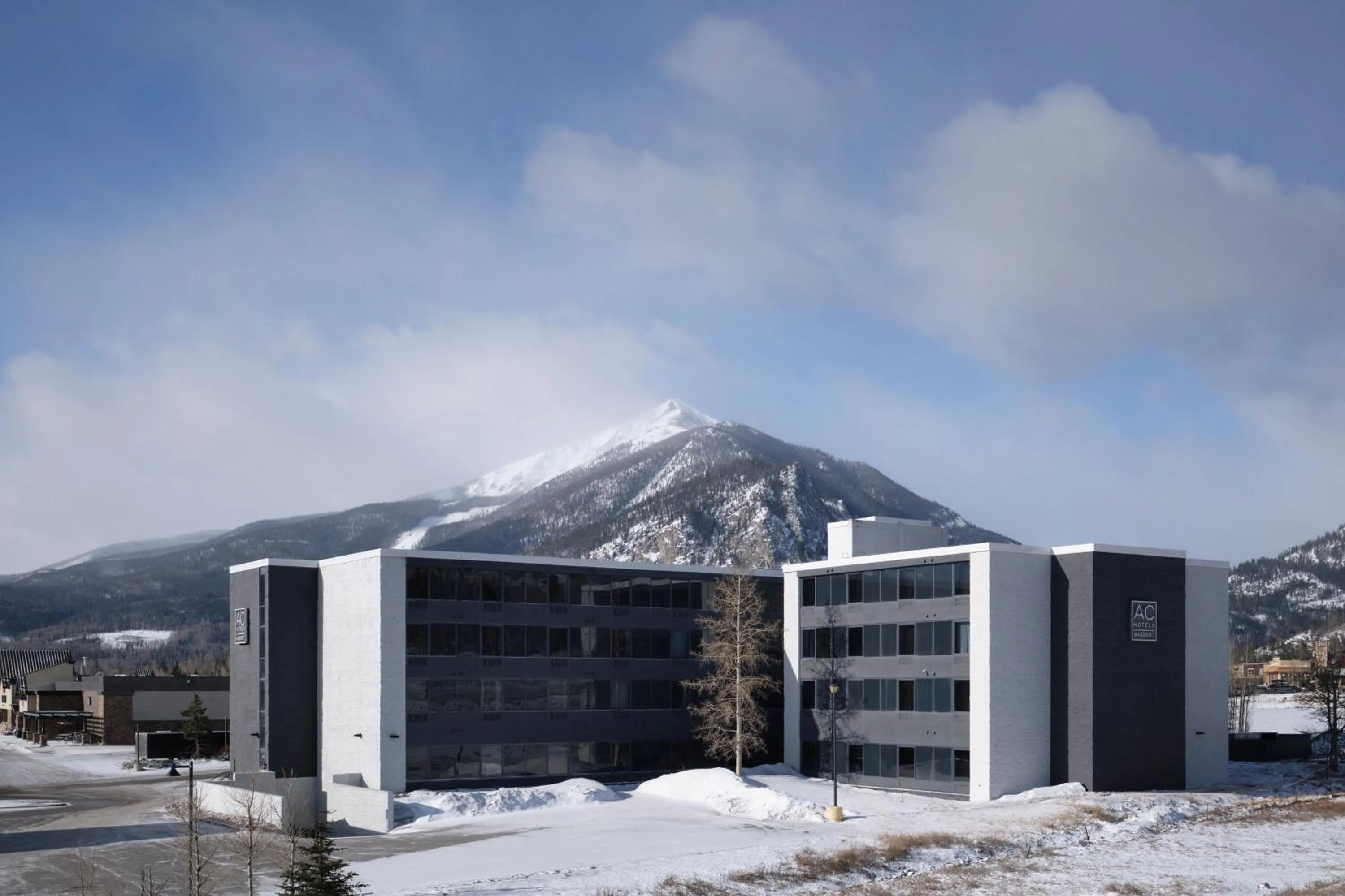 Property building in AC Hotel Frisco Colorado