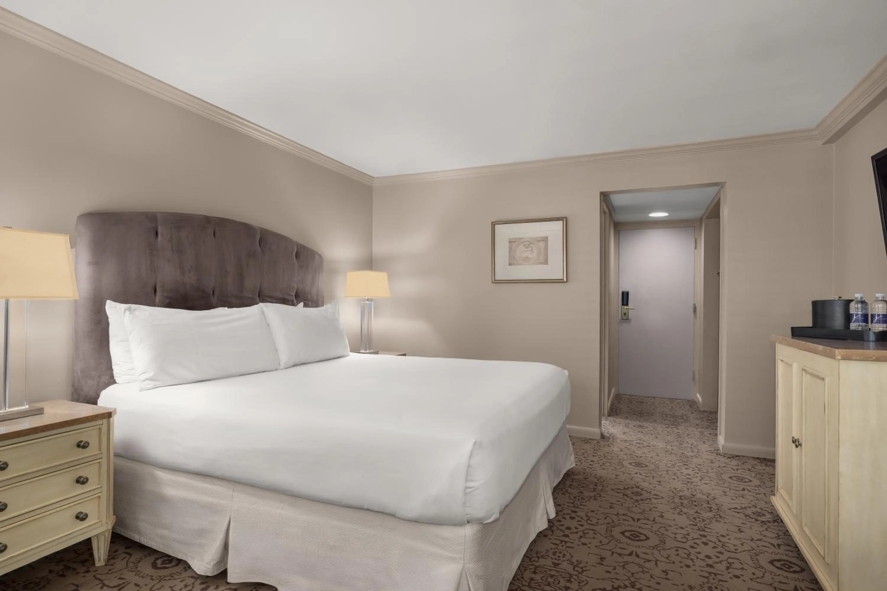 Bed in Dauphine Orleans Hotel